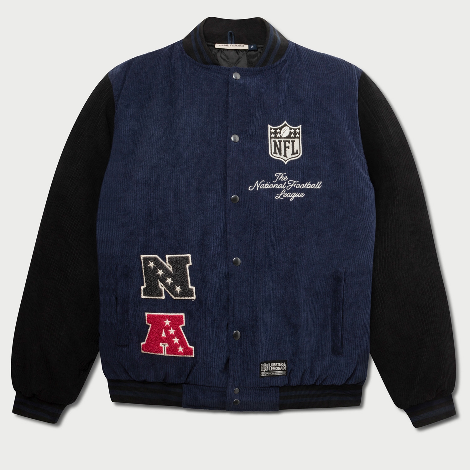 NFL Shield Core L&L '30 Varsity Jacke Navy
