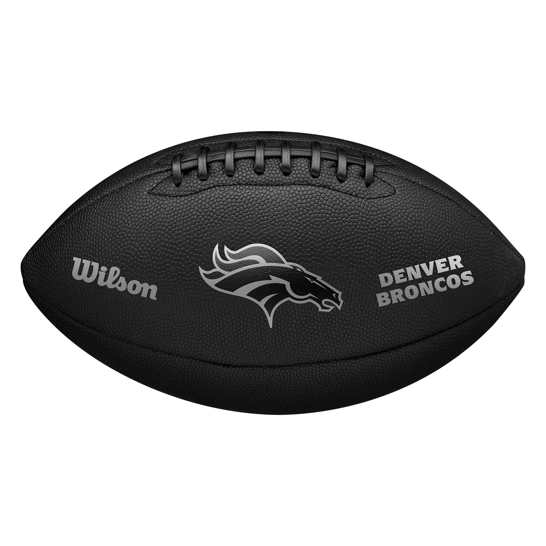 Denver Broncos Wilson Metallic Premiere Full Size NFL Football