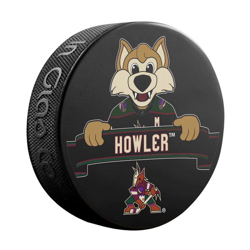 Arizona Coyotes Howler Mascot NHL Souvenir Puck