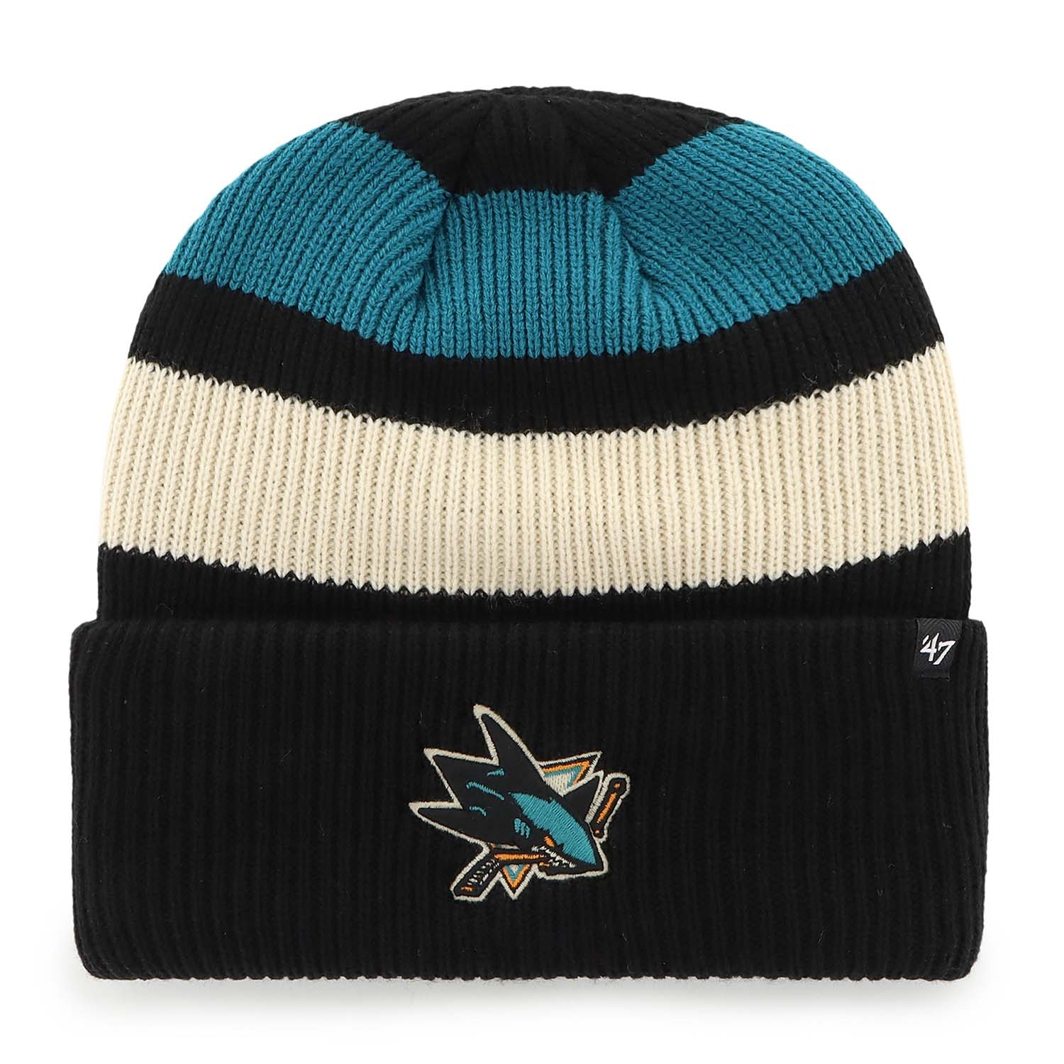 San Jose Sharks '47 Clubhouse Jennings NHL Knit Hat