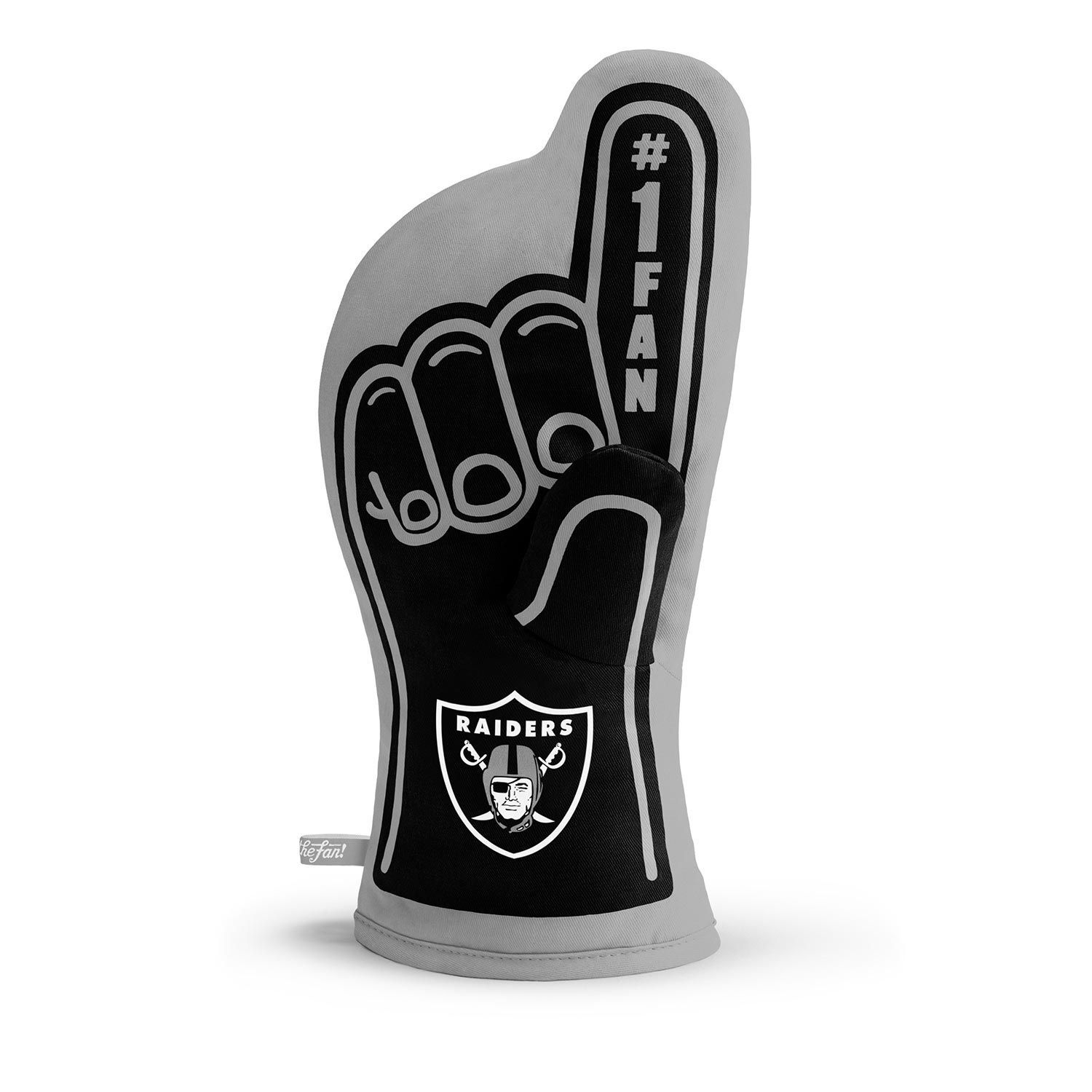 Las Vegas Raiders #1 Fan NFL Ofenhandschuh