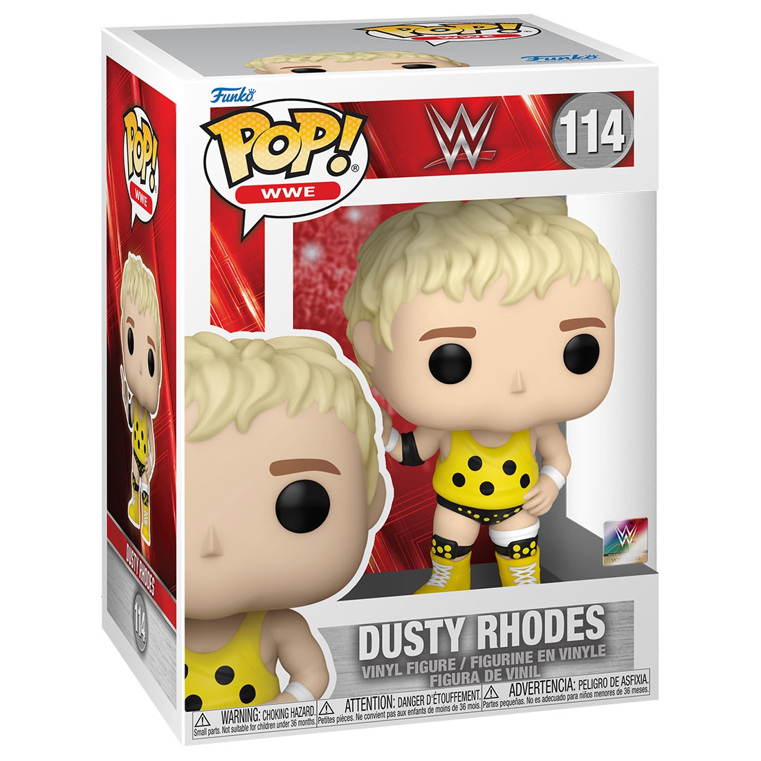 Funko POP! #114 Dusty Rhodes Vinyl WWE Legends Figur