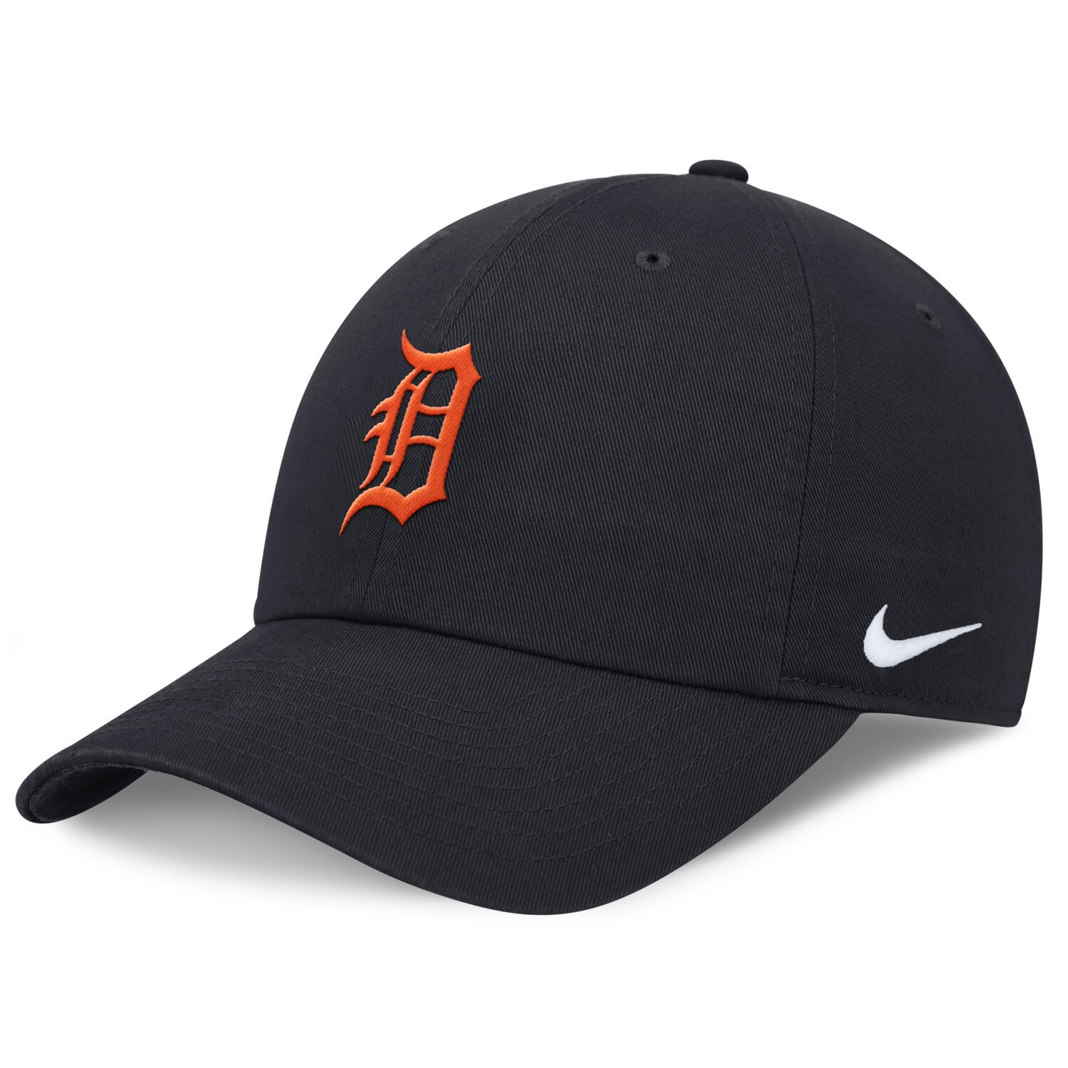 Detroit Tigers Organic Cotton Nike Club Adjustable Cap Navy