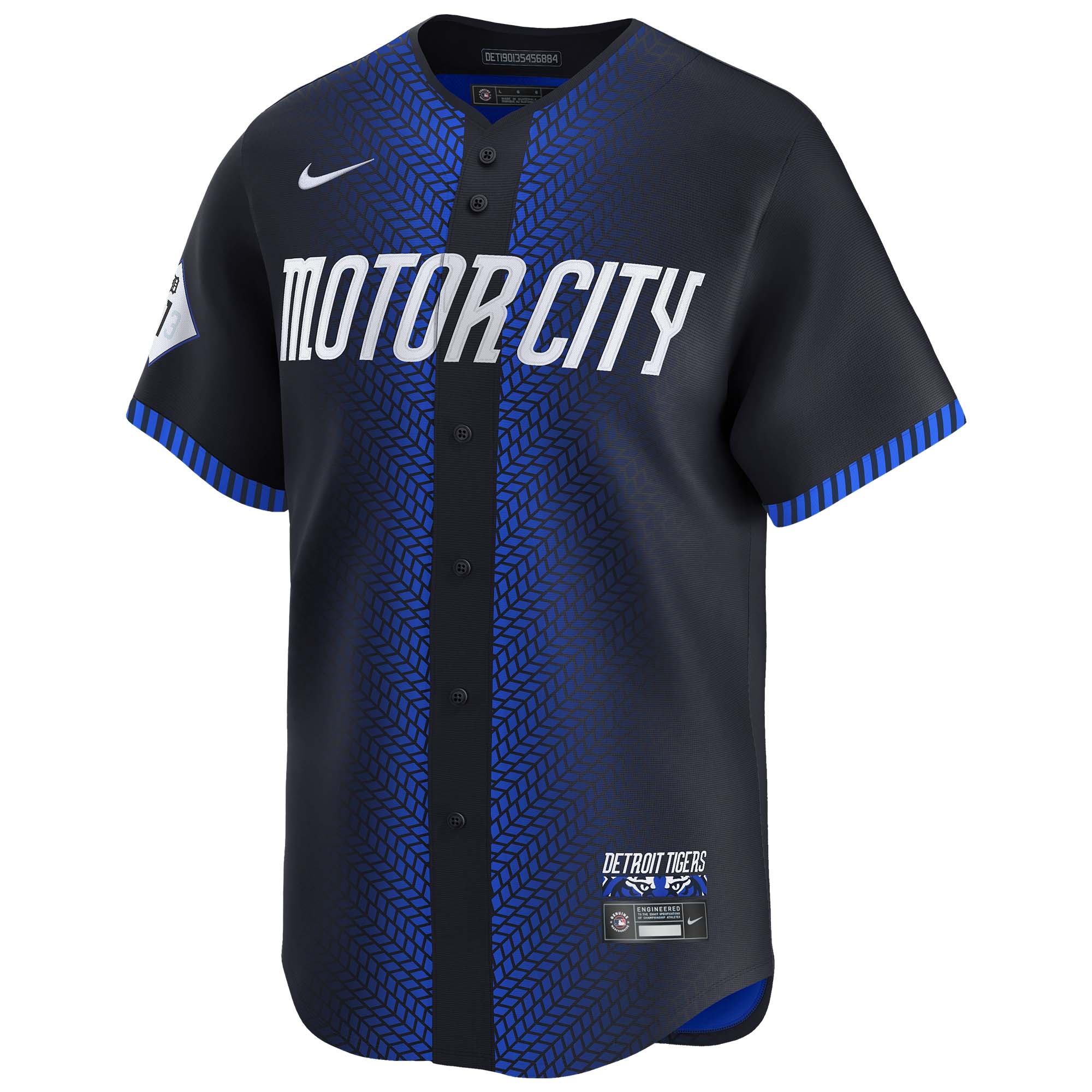 Detroit Tigers Nike Limited City Connect MLB Trikot Navy