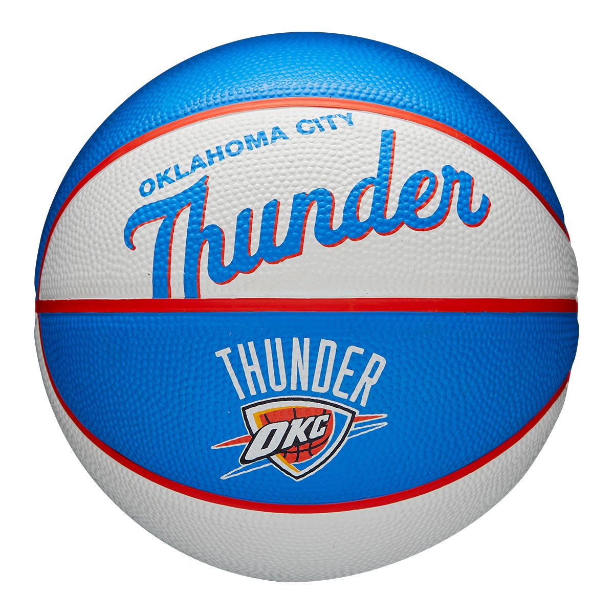 Oklahoma City Thunder NBA Retro Wilson Mini Basketball (Size 3)