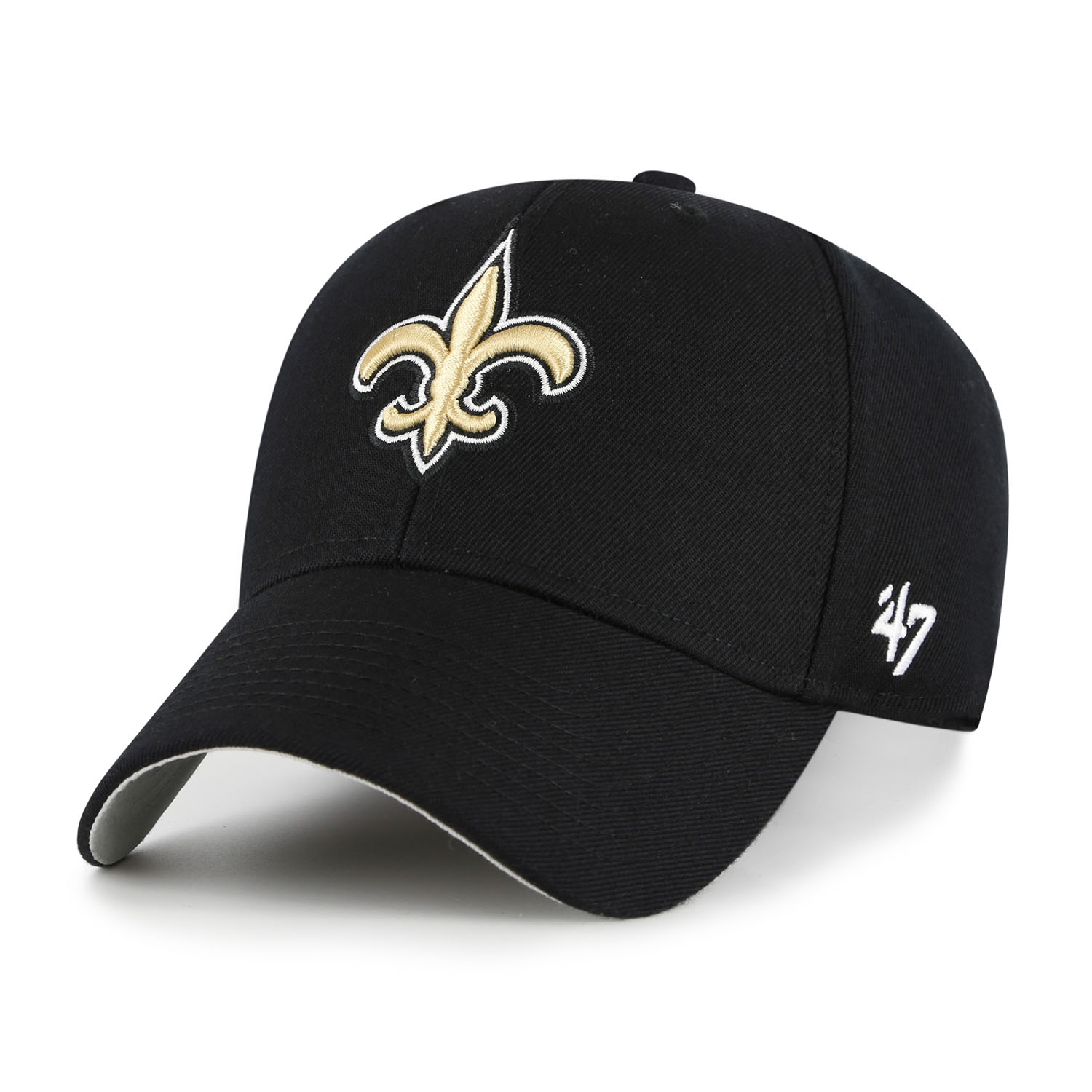New Orleans Saints '47 MVP Adjustable NFL Cap Schwarz