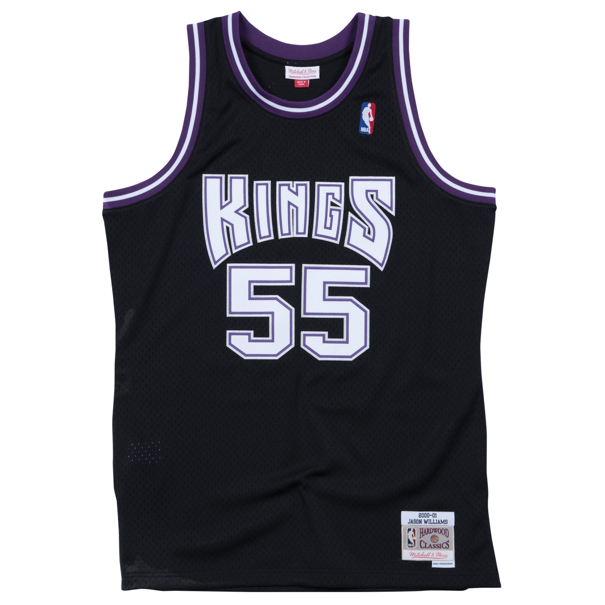 Jason Williams #55 Sacramento Kings 2000-01 Swingman NBA Trikot