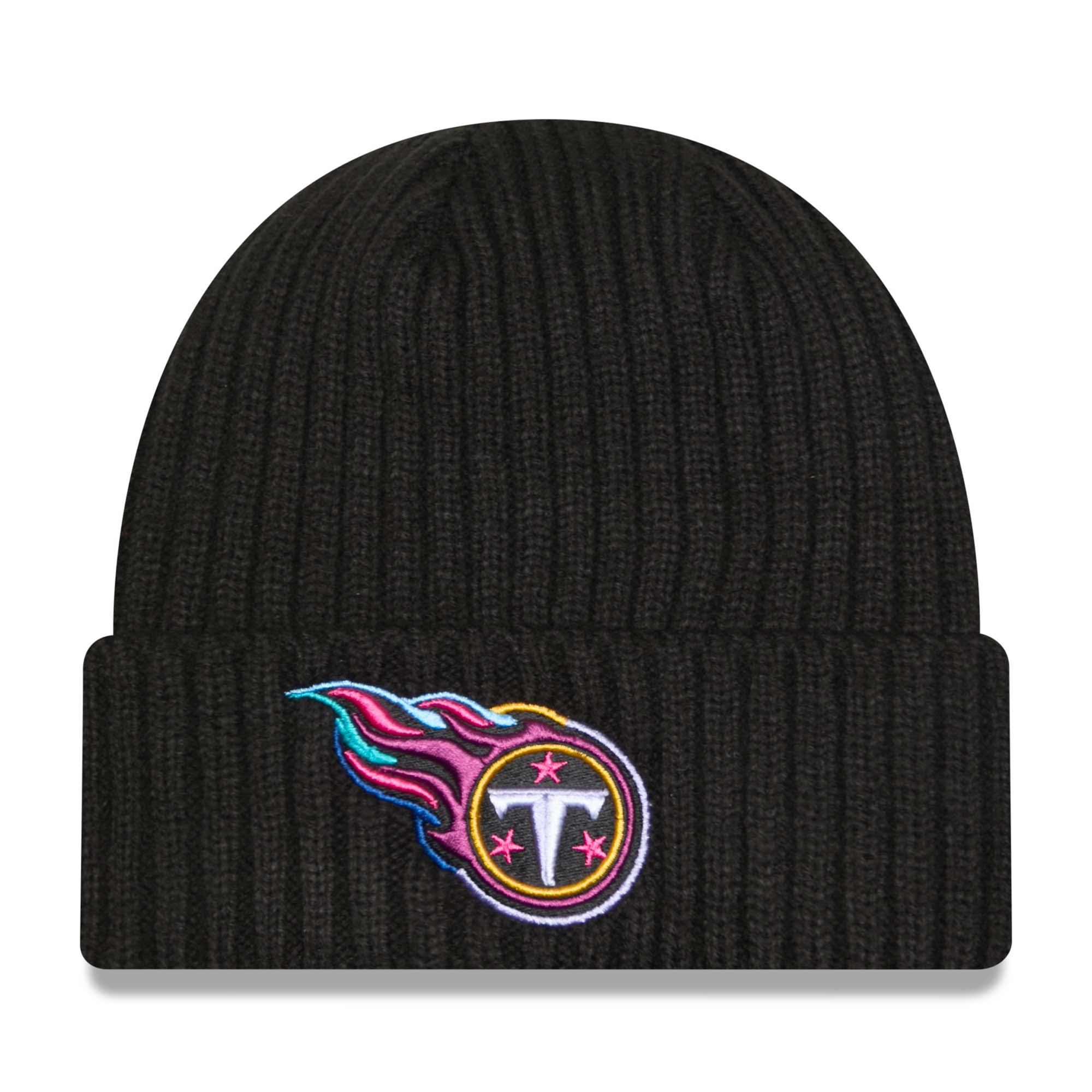Tennessee Titans 2024 NFL Crucial Catch New Era Tech Knit Beanie
