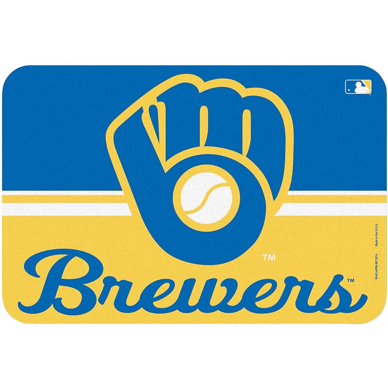 Milwaukee Brewers Team Logo MLB Fußmatte