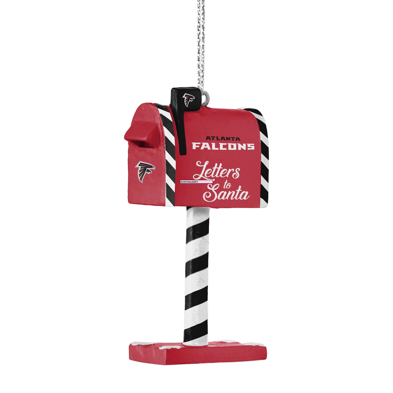 Atlanta Falcons NFL Mailbox Weihnachtsanhänger