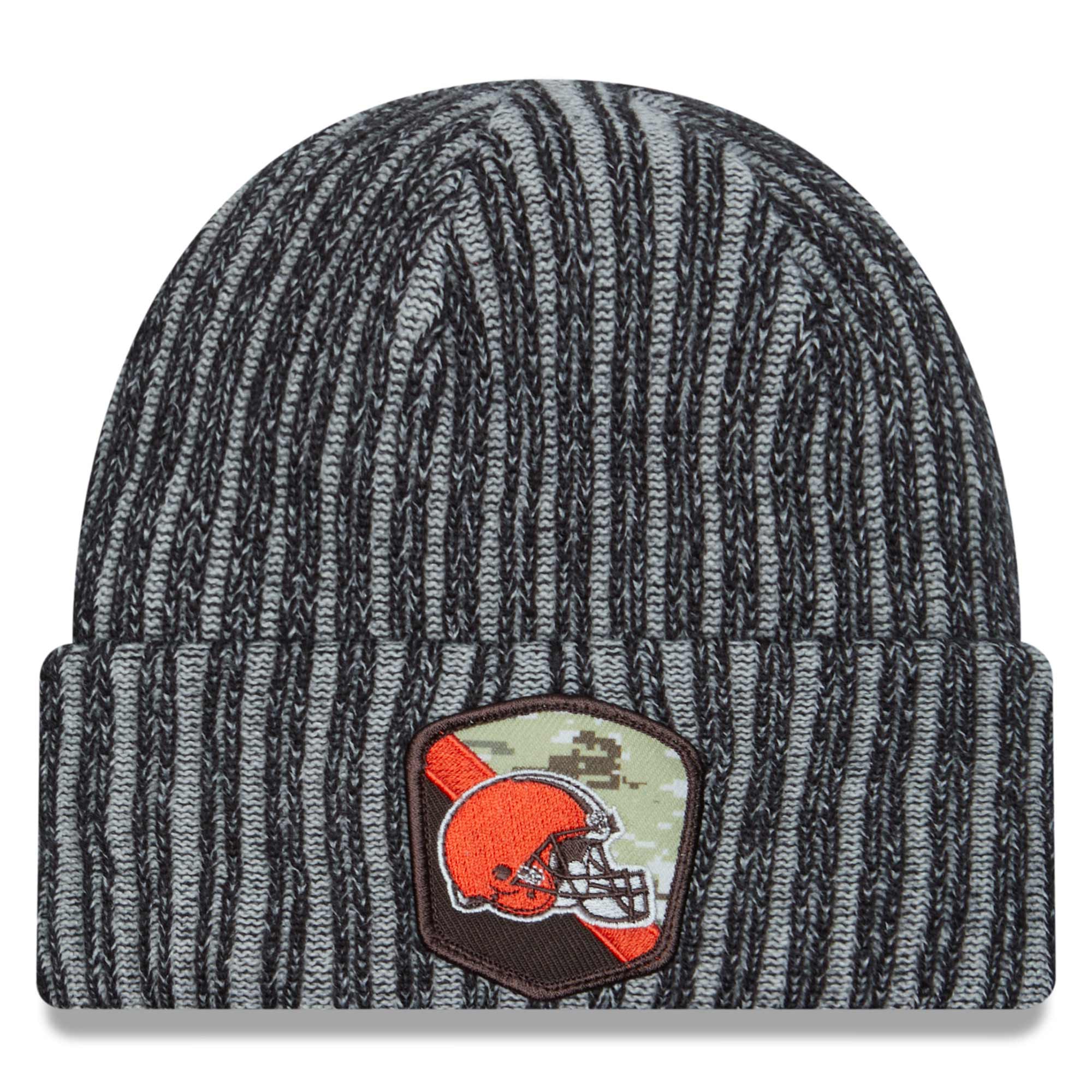 Cleveland Browns 2023 NFL Salute to Service New Era Wintermütze