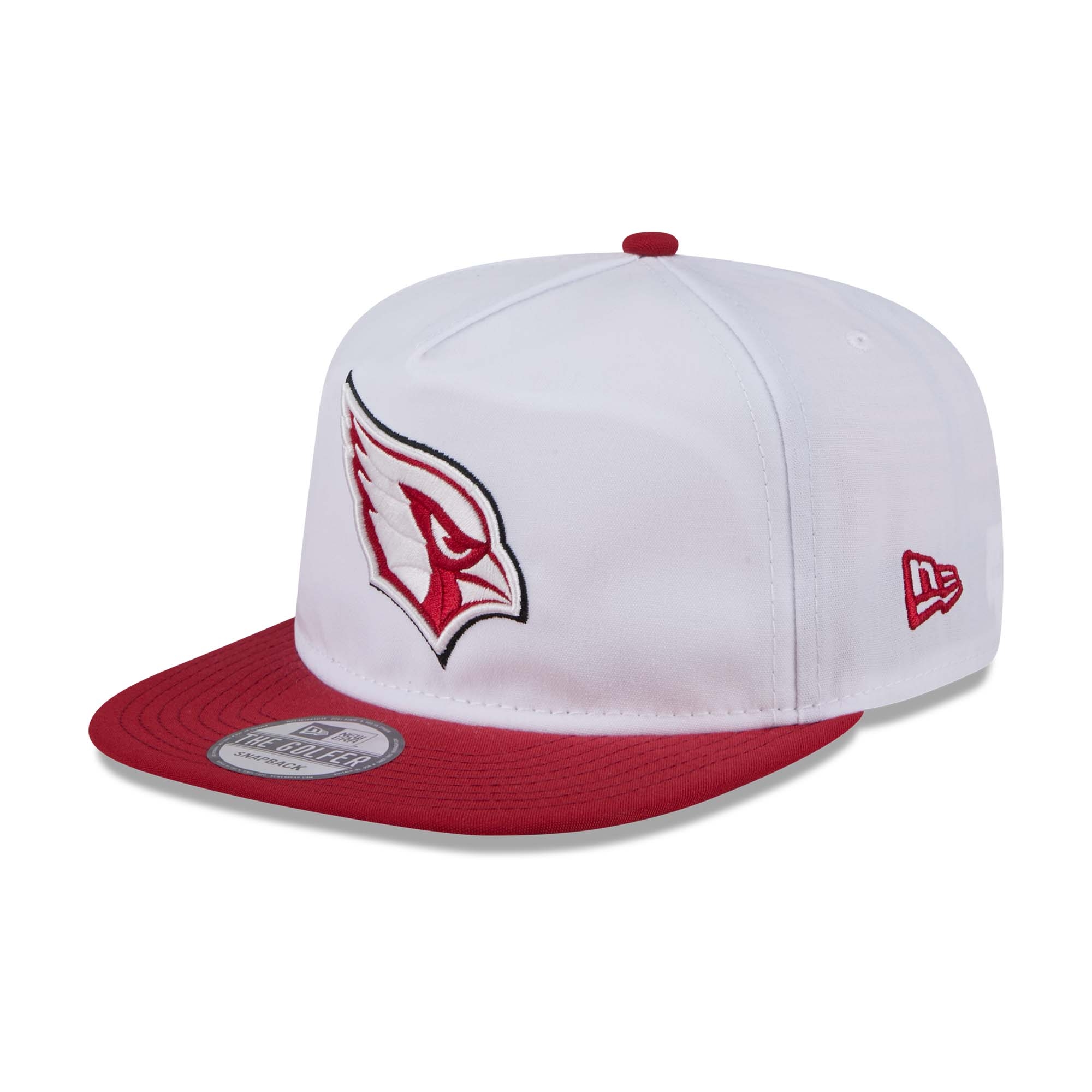 Arizona Cardinals 2024 NFL Training Camp New Era Golfer Snapback Cap Weiß