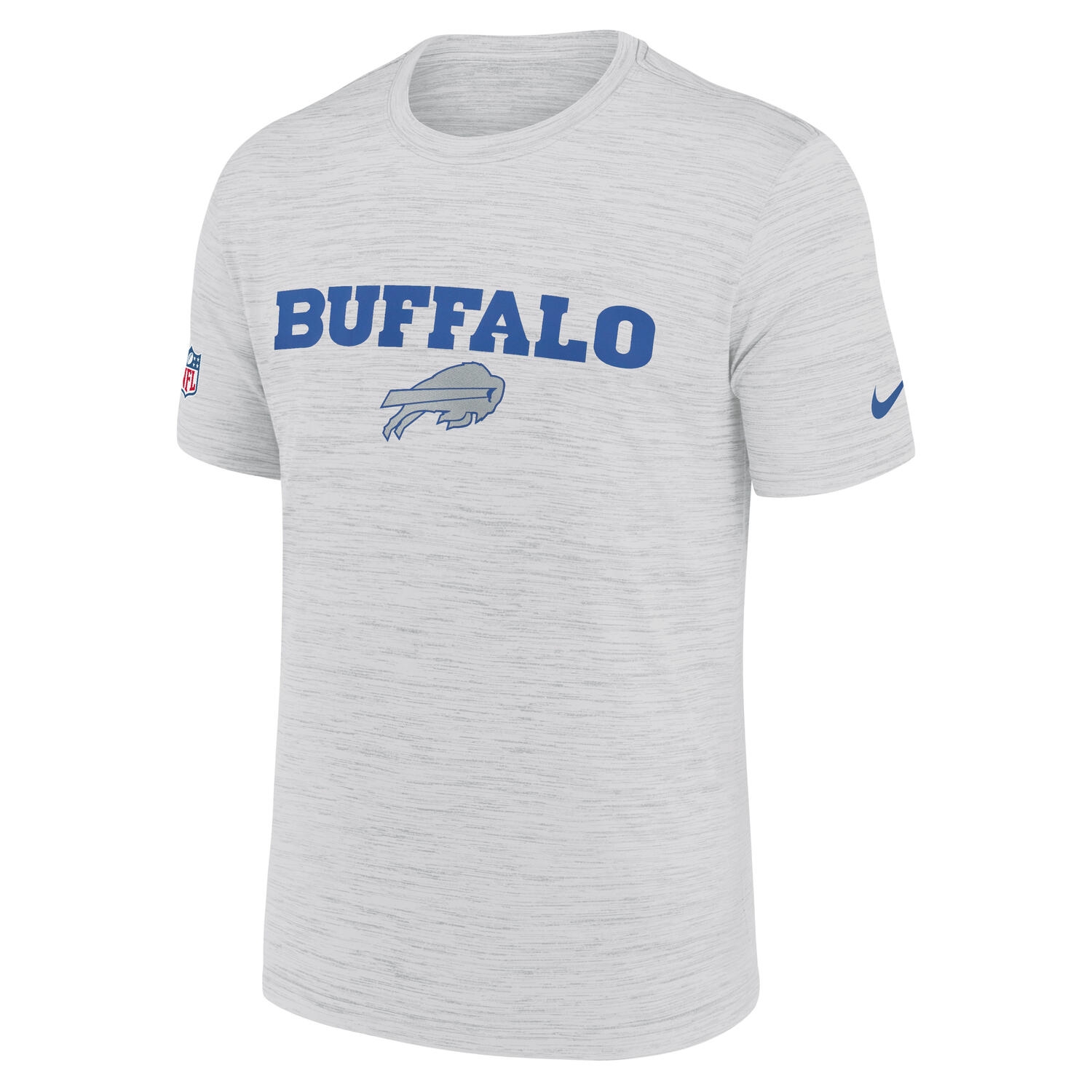 Buffalo Bills 2025 Rivalries Velocity Dri-FIT NFL T-Shirt Gray