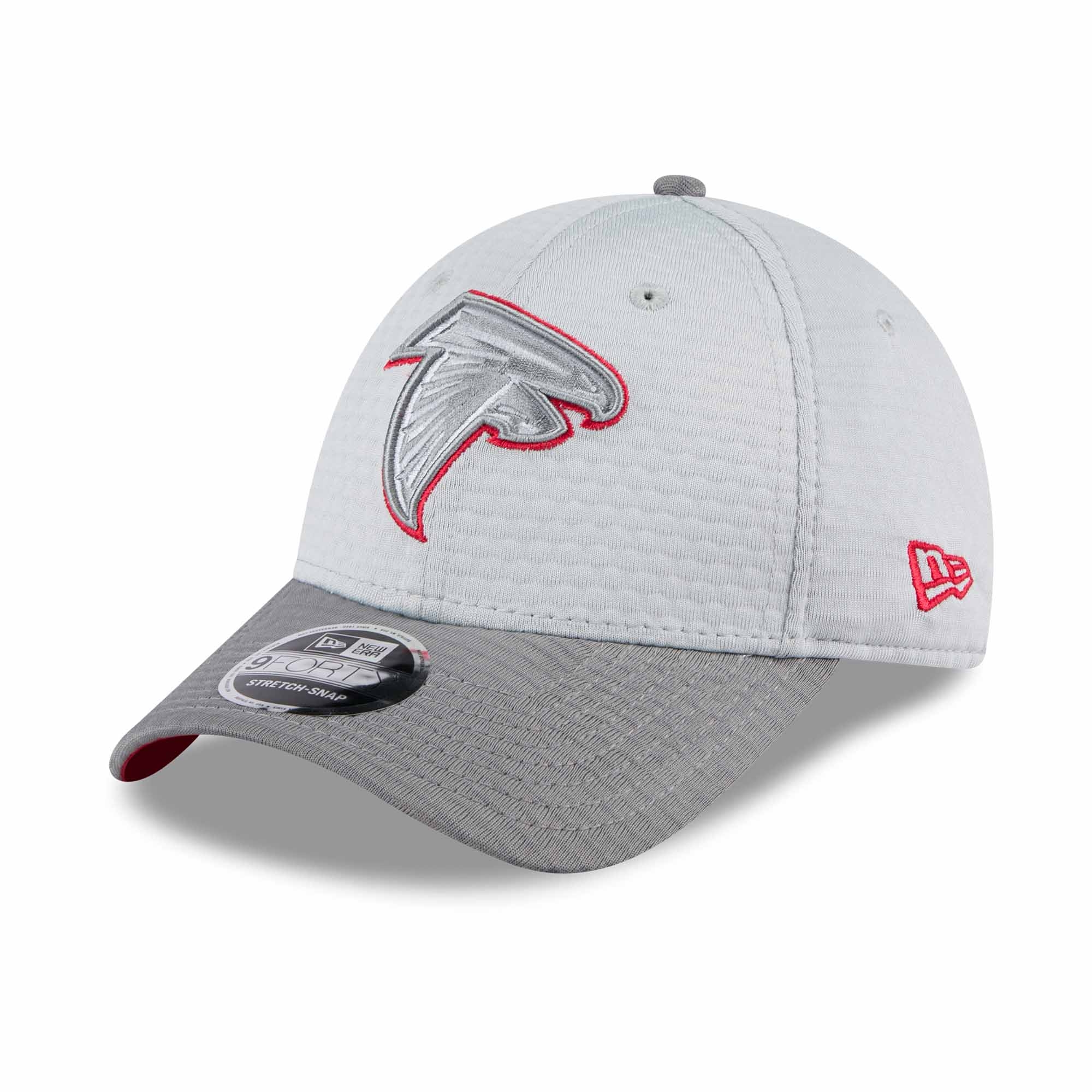Atlanta Falcons 2024 NFL Training Camp New Era Stretch-Snap 9FORTY Cap Grau