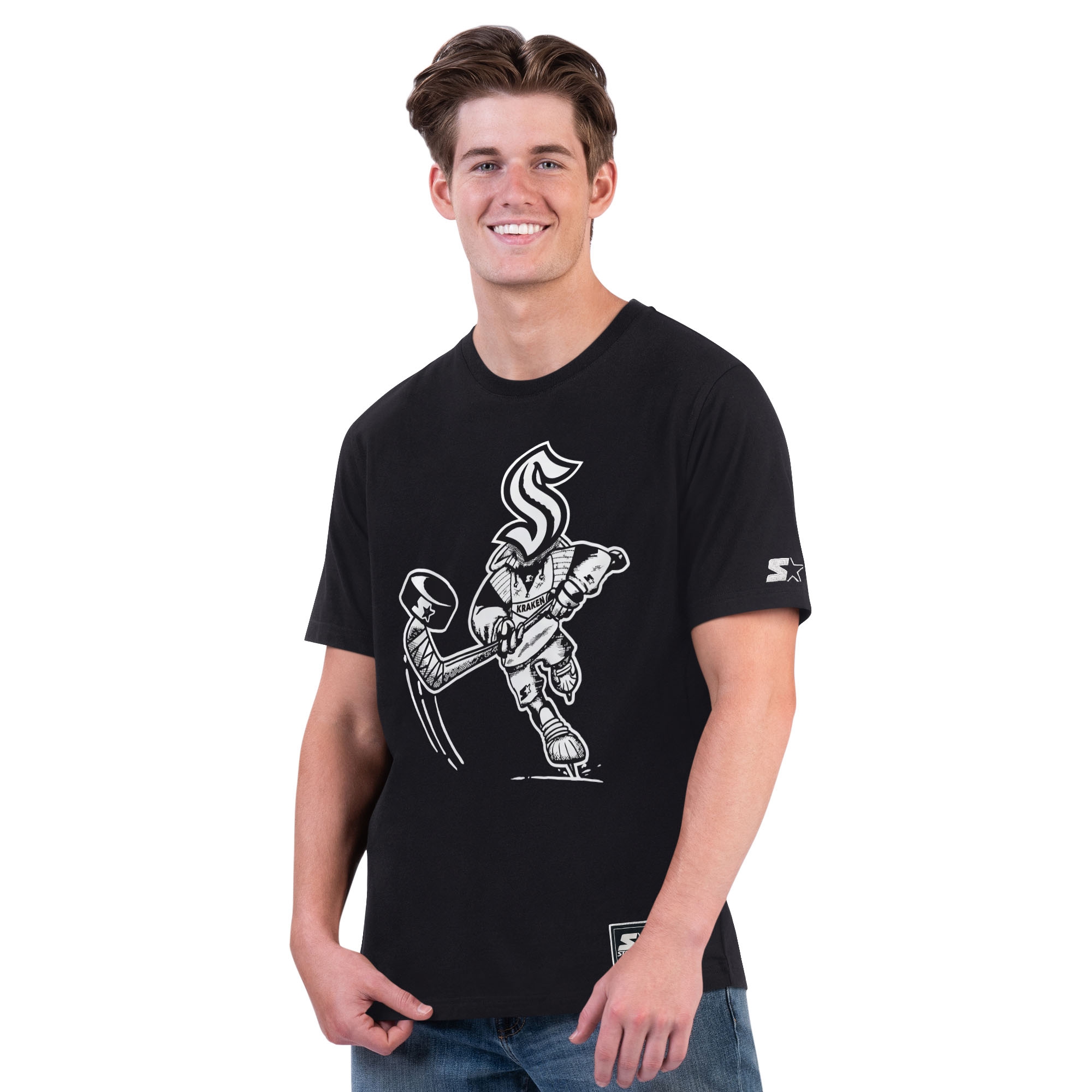 Seattle Kraken Starter BLACK ICE NHL T-Shirt