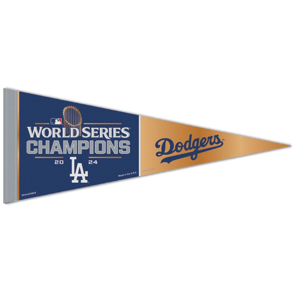 Los Angeles Dodgers 2024 World Series Champions Premium MLB Wimpel