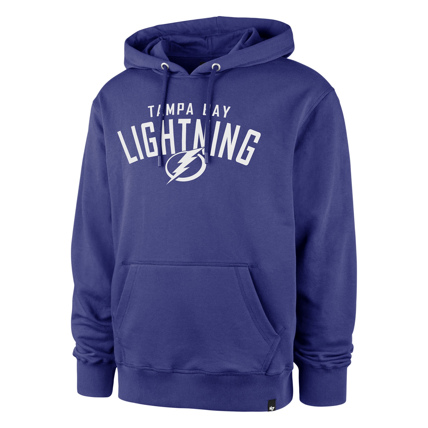 Tampa Bay Lightning Team Wordmark '47 Helix NHL Hoodie Blue