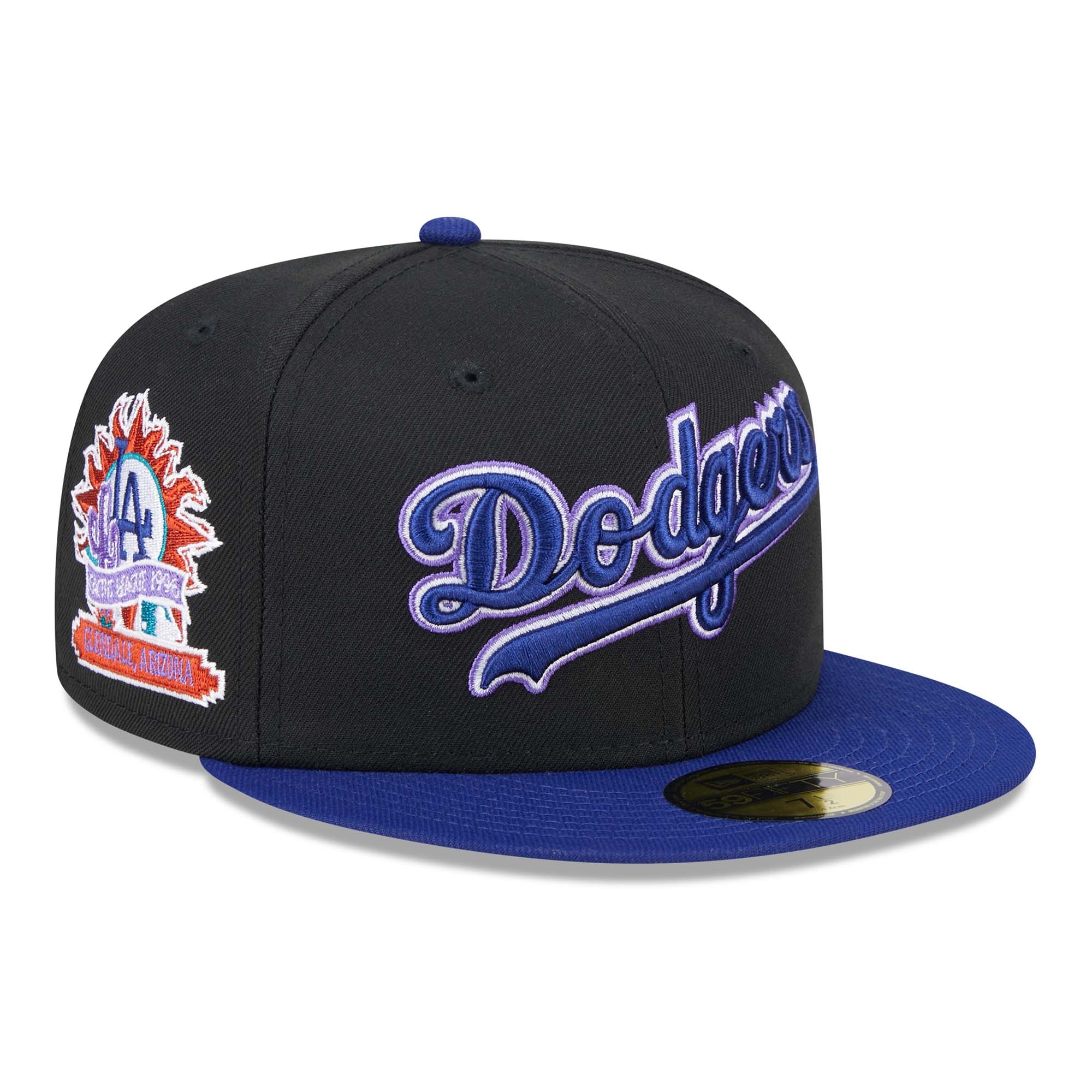 Los Angeles Dodgers Retro 1996 Spring Training New Era 59FIFTY Fitted Cap Black