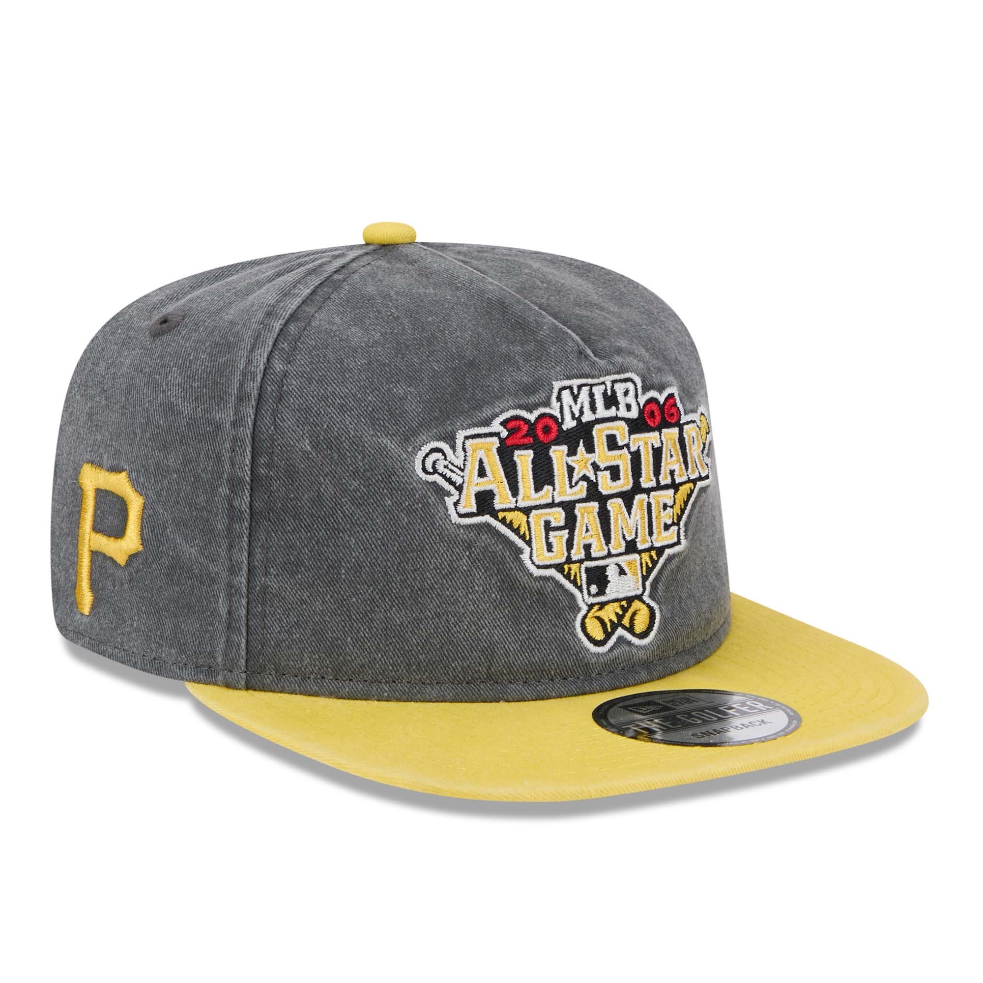 Pittsburgh Pirates 2006 All Star Game Pigment Dyed New Era Golfer Snapback MLB Cap