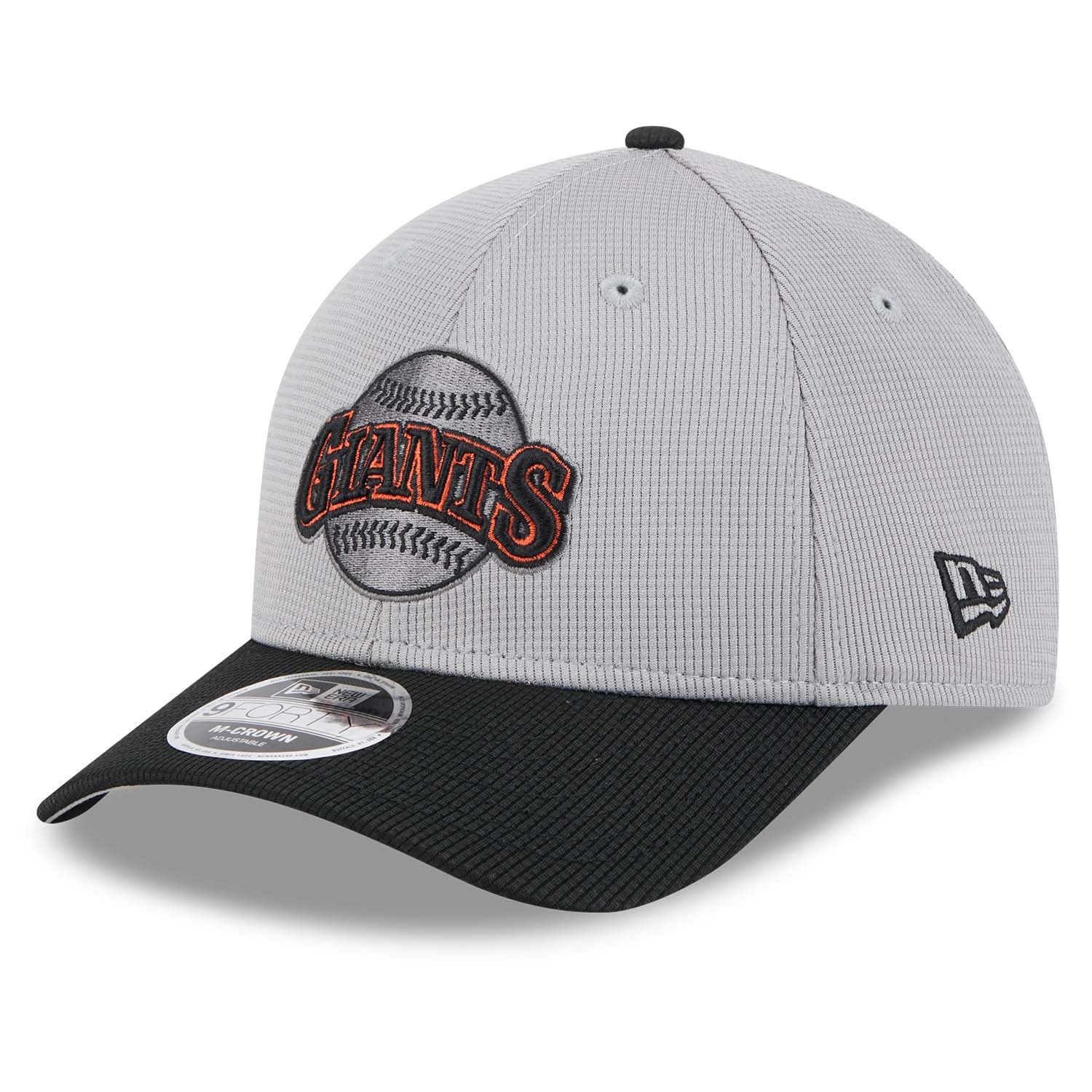 San Francisco Giants Colorway 2025 MLB Batting Practice 9FORTY M-Crown Snapback Cap Gray