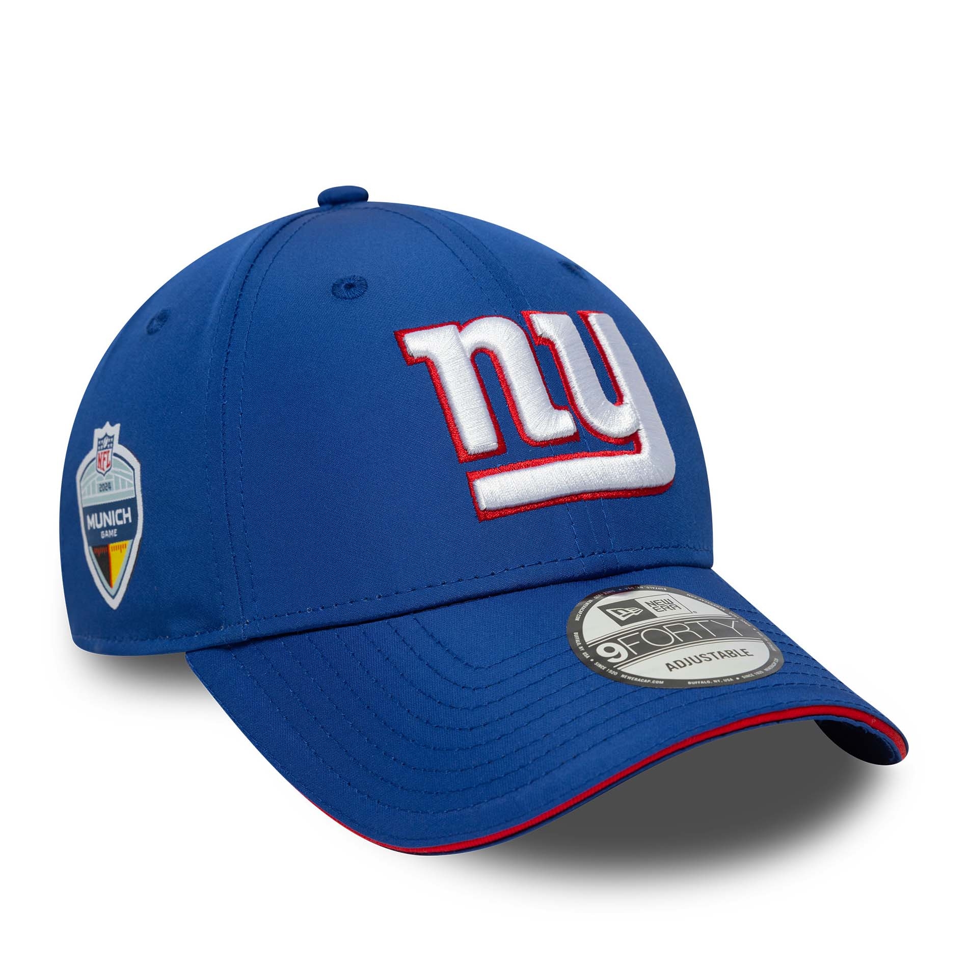 2024 NFL Munich Game New York Giants New Era 9FORTY Adjustable Cap