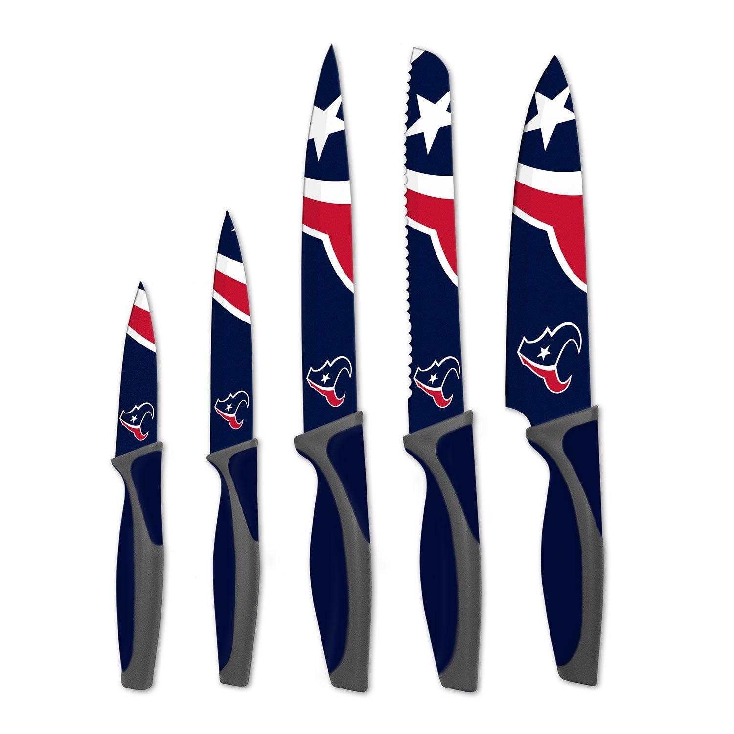 Houston Texans NFL 5-teiliges Küchenmesser Set