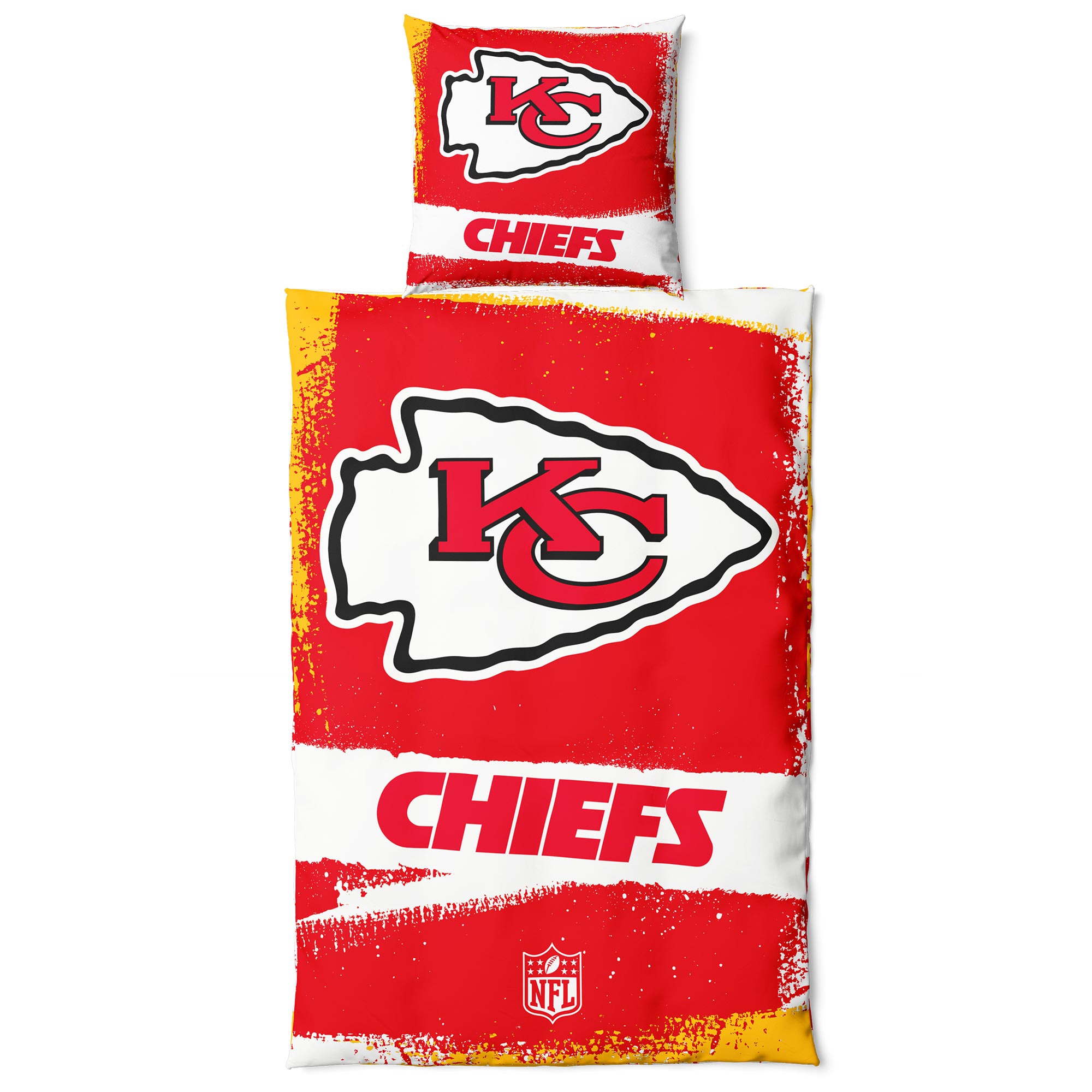Kansas City Chiefs Raw NFL Bettwäsche-Set