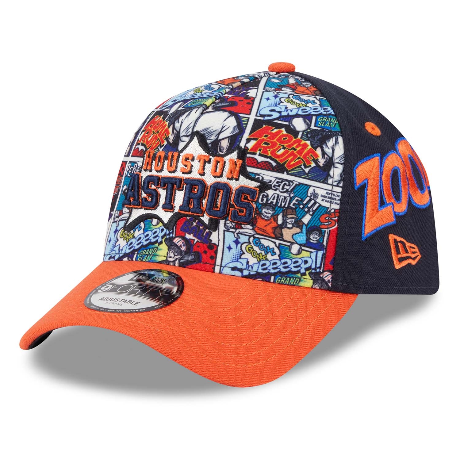Houston Astros 2025 MLB Players' Weekend 9FORTY A-Frame Snapback Cap