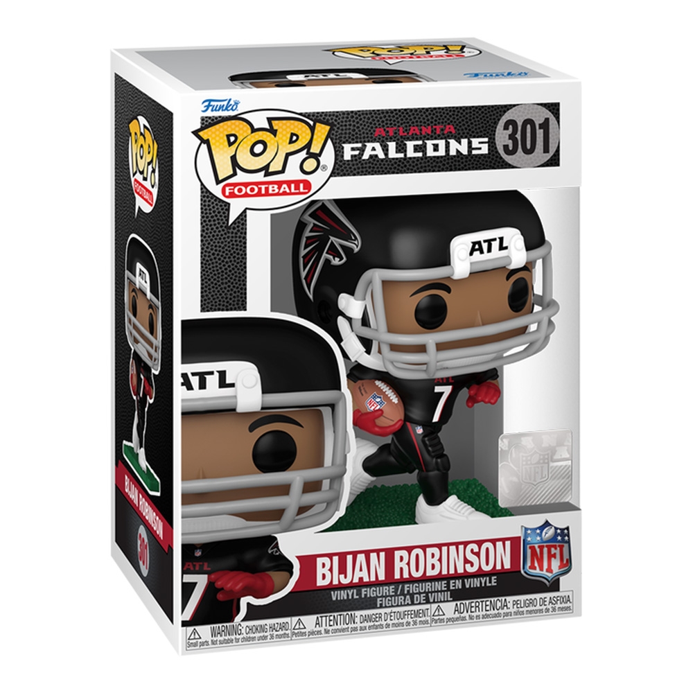 Funko POP! #301 Bijan Robinson Atlanta Falcons Vinyl NFL Figur