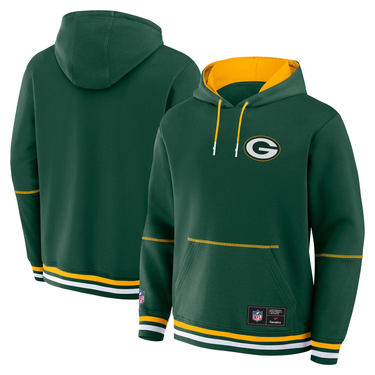 Green Bay Packers Foundation NFL Hoodie Grün