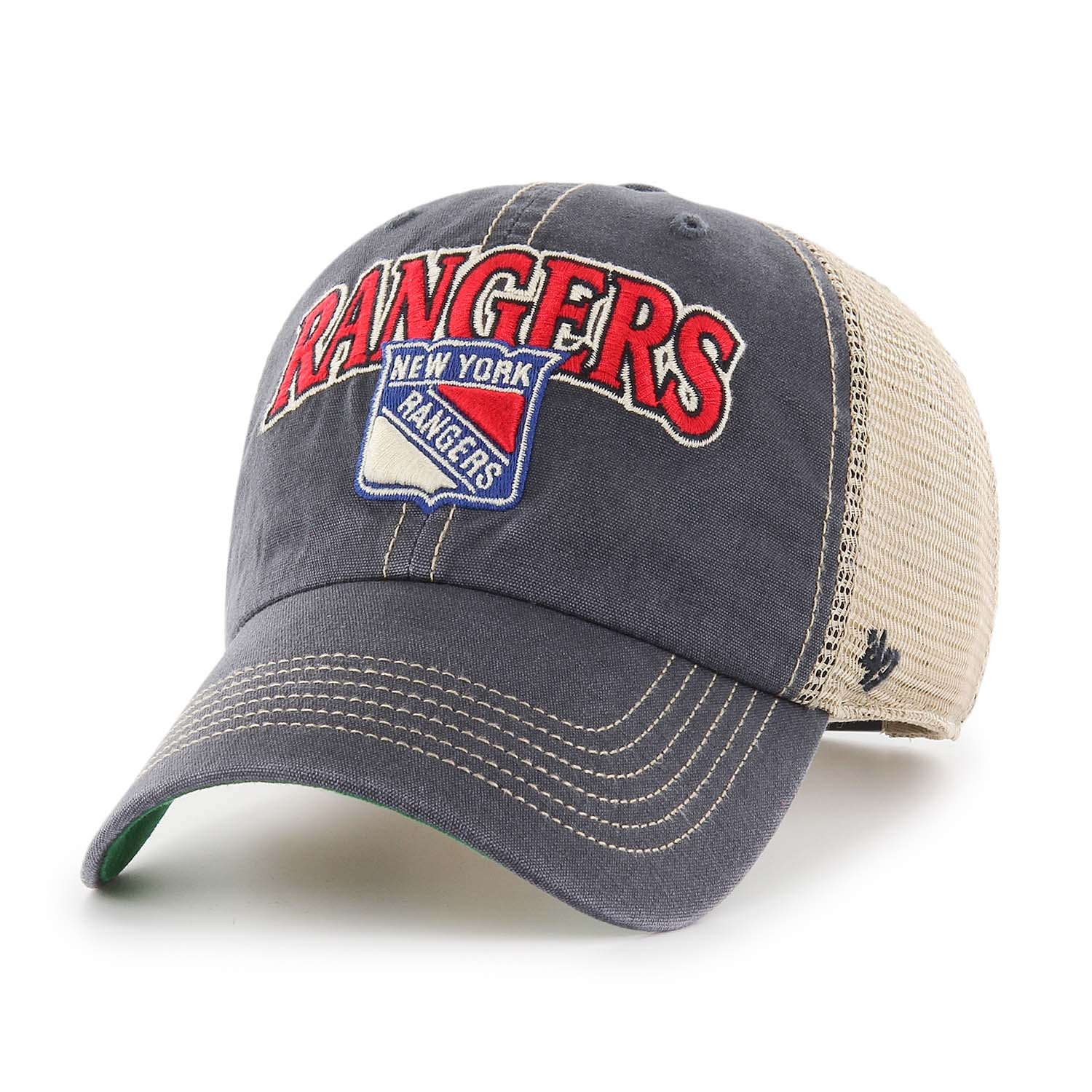 New York Rangers Vintage Tuscaloosa '47 Clean Up Trucker NHL Cap