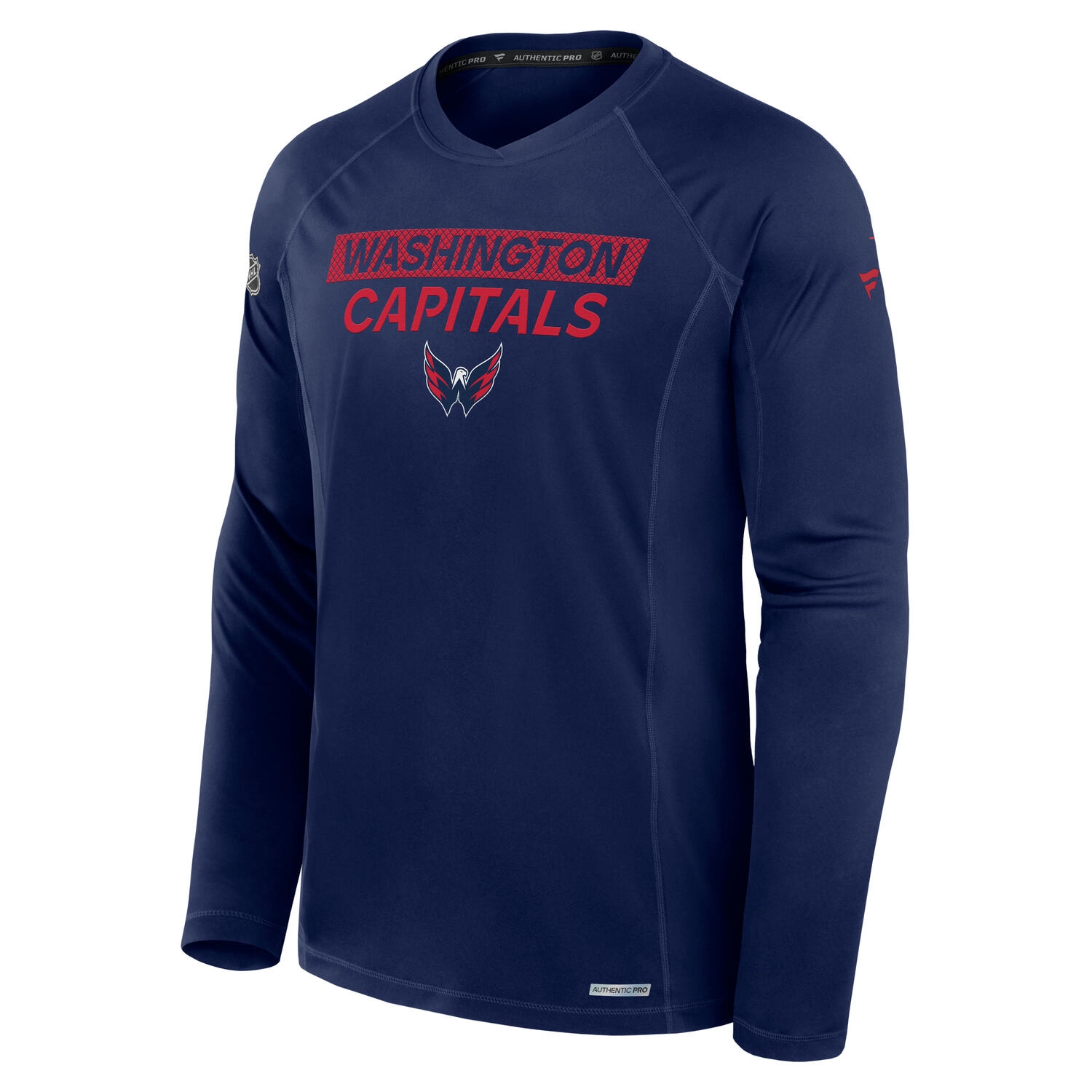 Washington Capitals 2024/25 Authentic Pro Rink Tech NHL Long Sleeve Navy