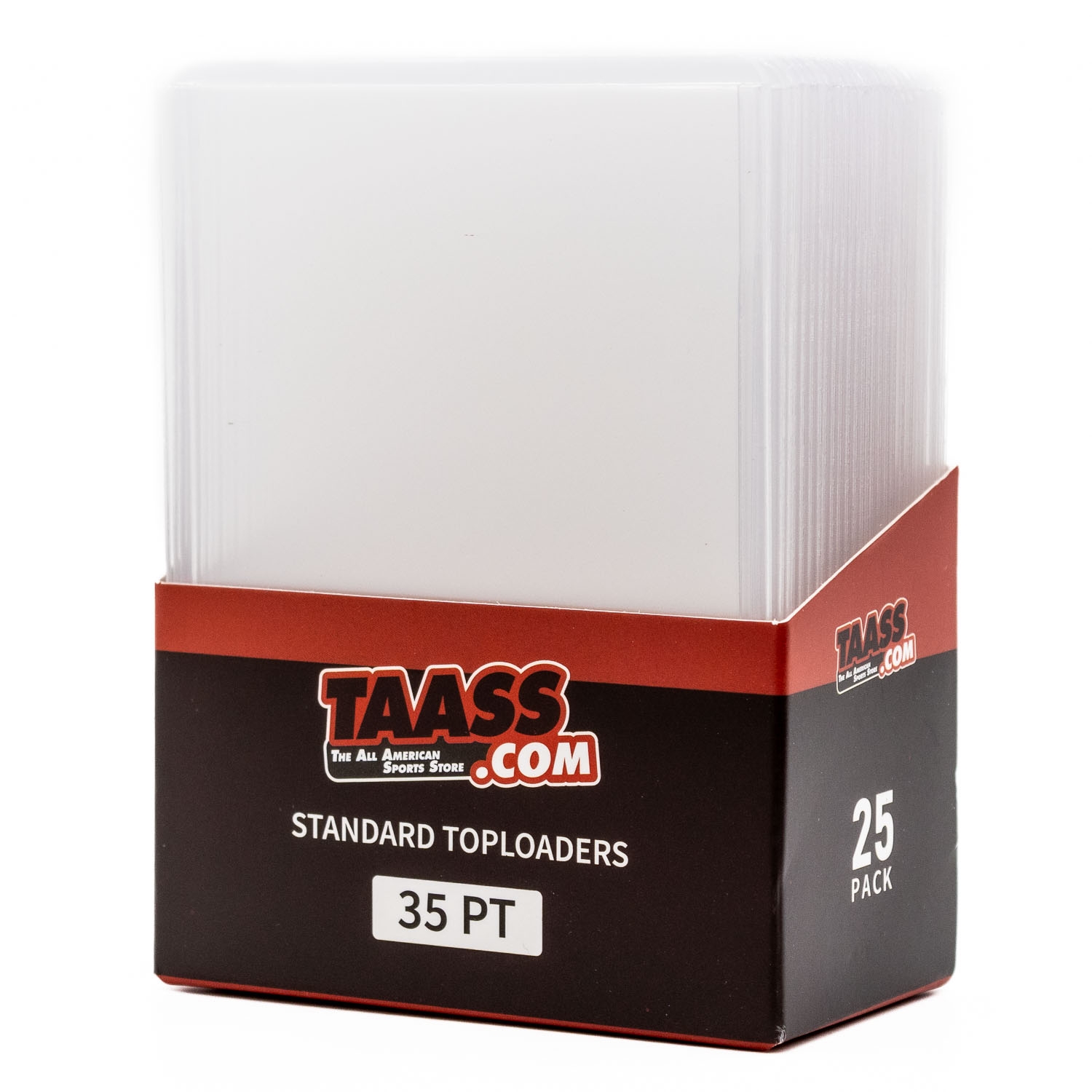 TAASS.com Toploaders 3 x 4" Standard - 35 pt (25/Pack)