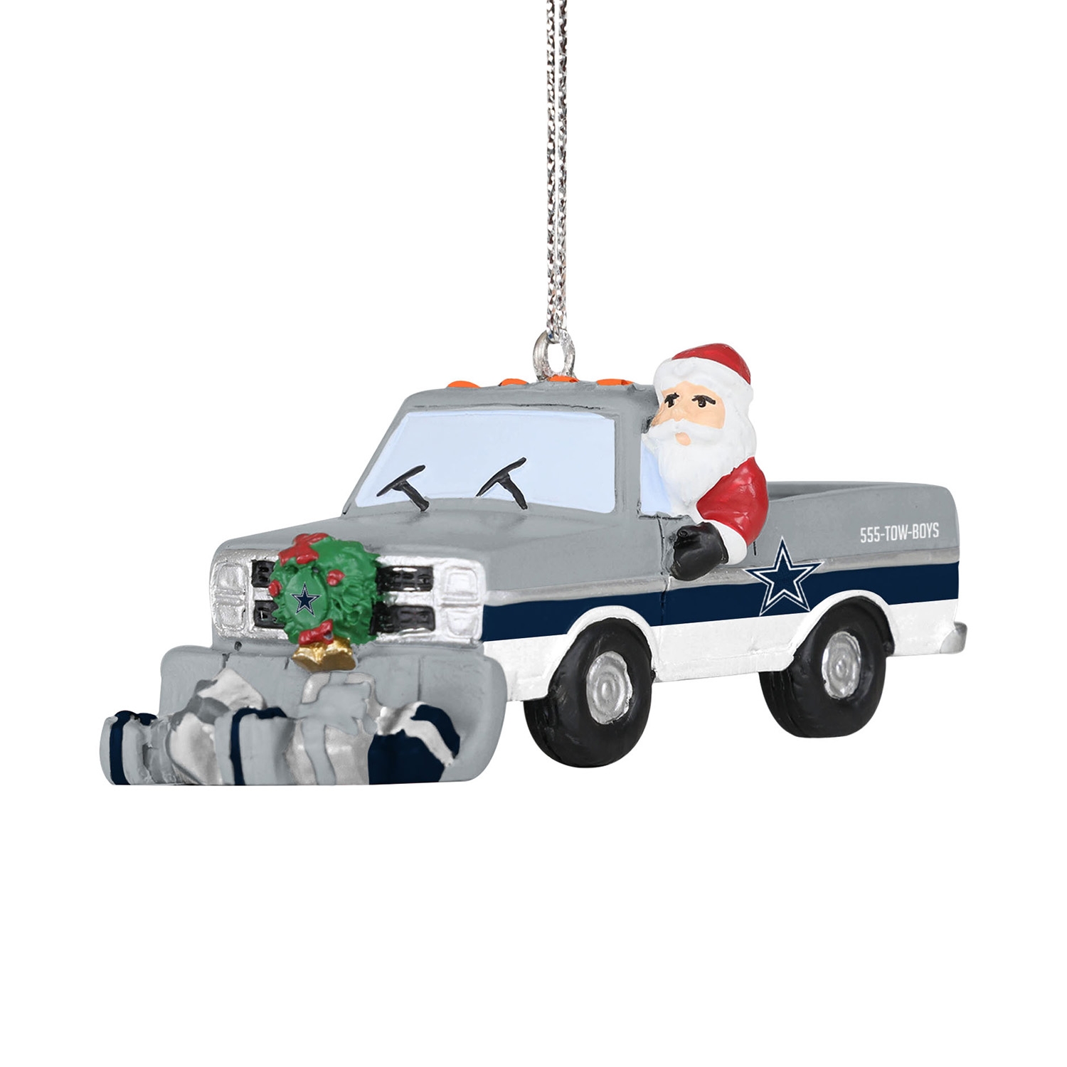 Dallas Cowboys NFL Snow Plow Truck Weihnachtsanhänger