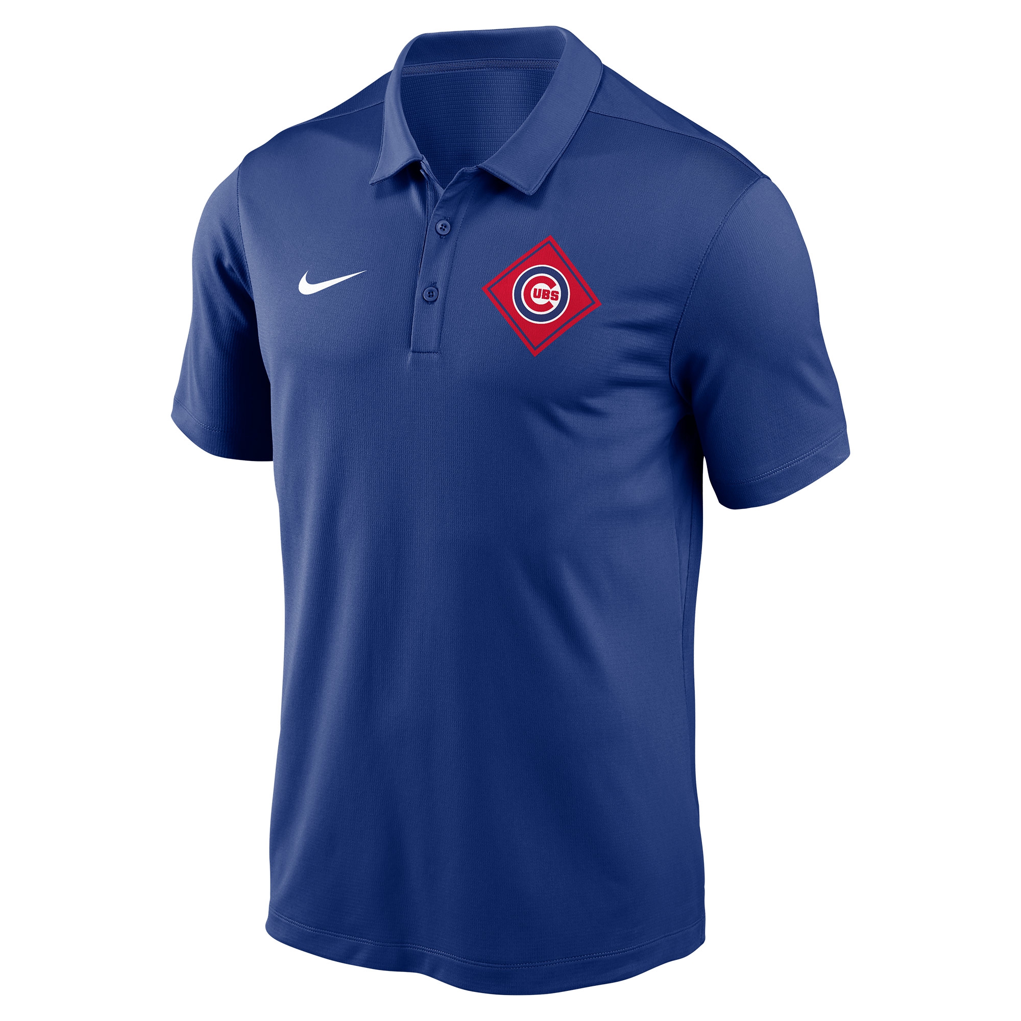 Chicago Cubs Diamond Icon Nike Franchise Dri-FIT MLB Polo Shirt