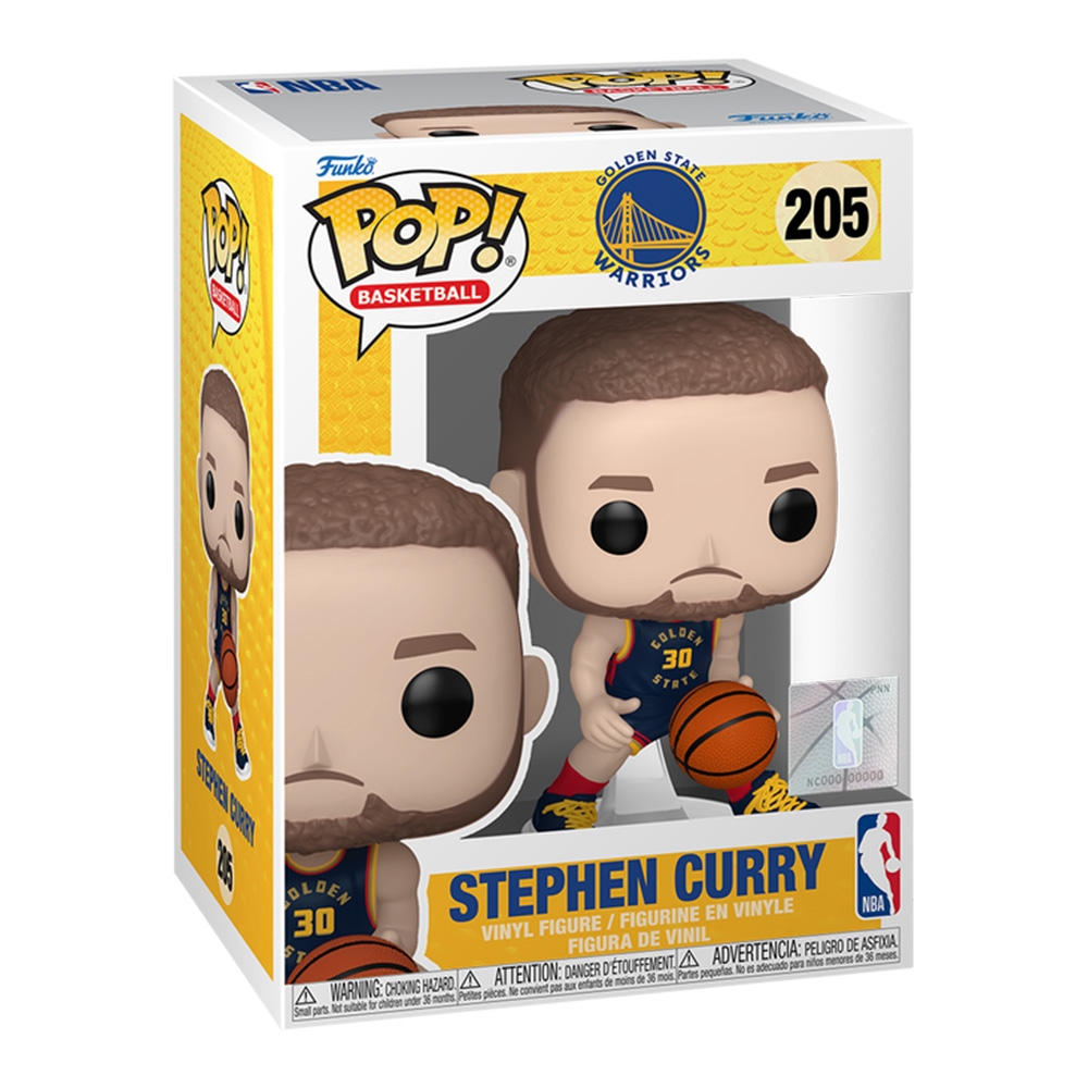 Funko POP! #205 Stephen Curry Golden State Warriors City Edition Vinyl NBA Figur