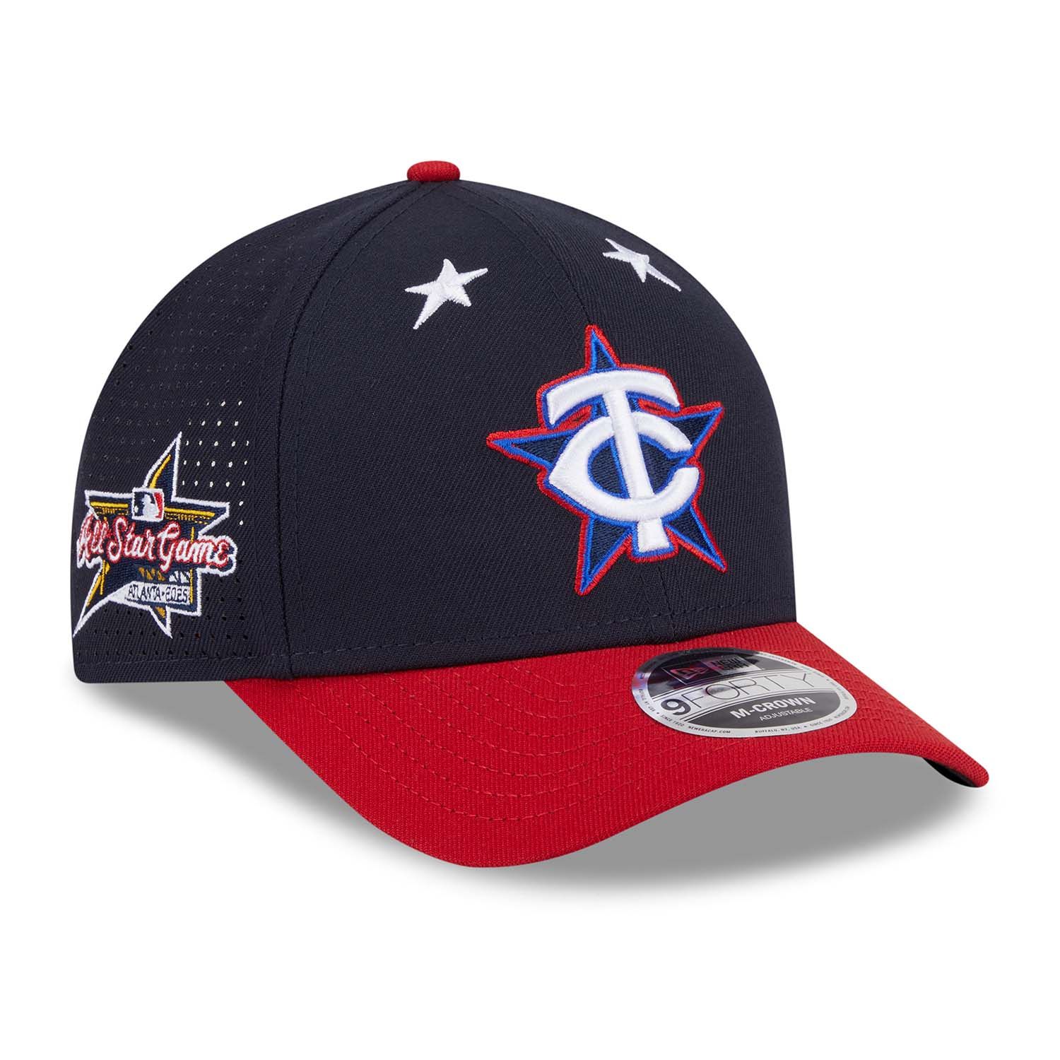 Minnesota Twins Authentic 2025 MLB All-Star Game New Era 9FORTY M-Crown Snapback Cap