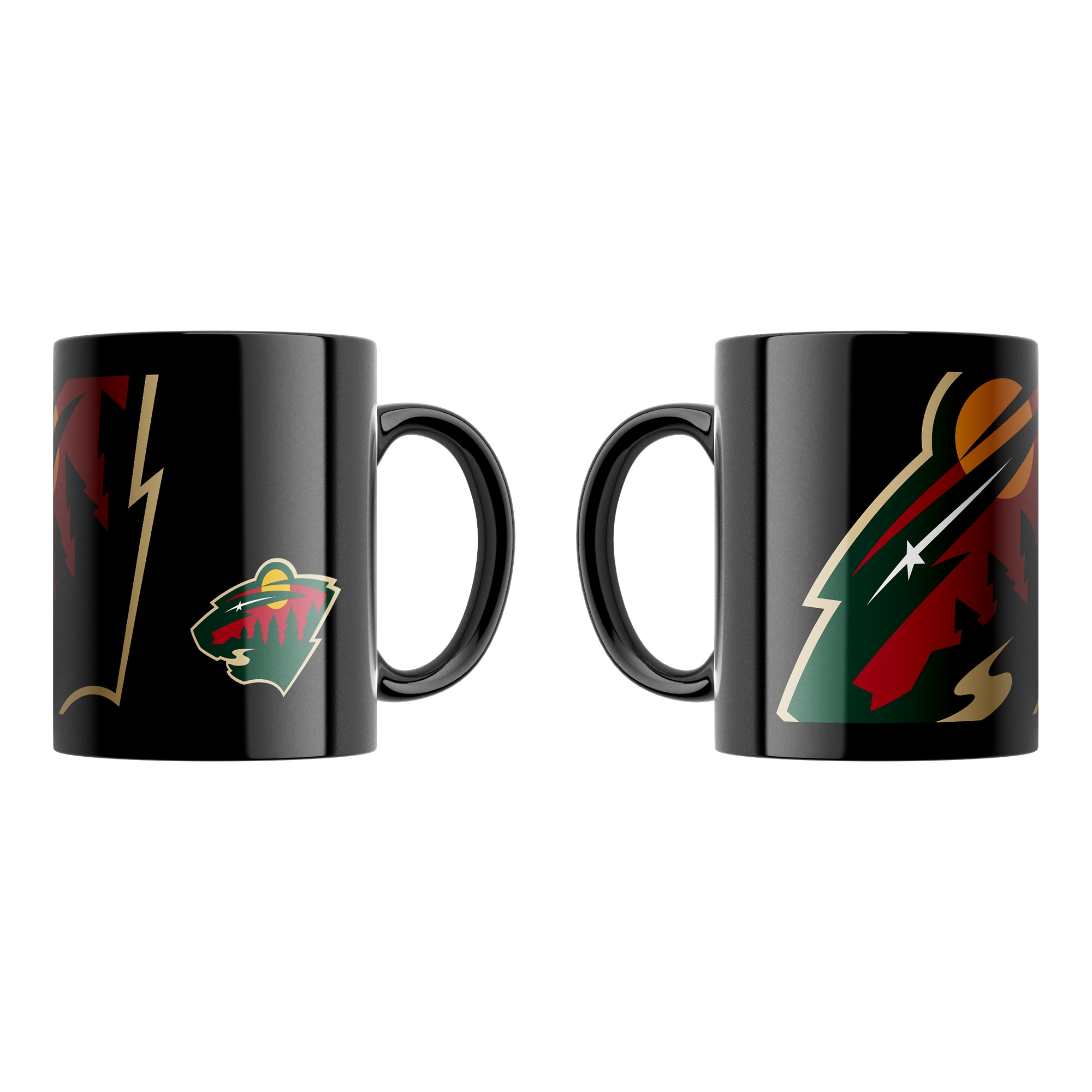 Minnesota Wild Oversized Logo NHL Becher (330 ml)