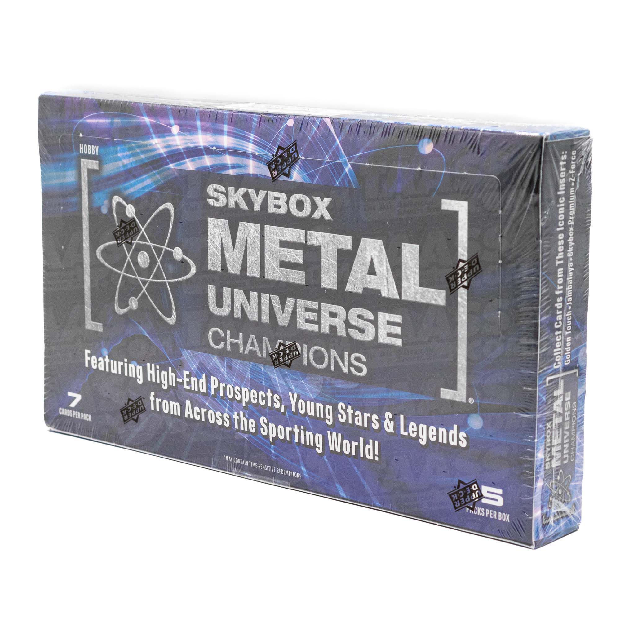 2023 Upper Deck Skybox Metal Universe Champions Hobby Box