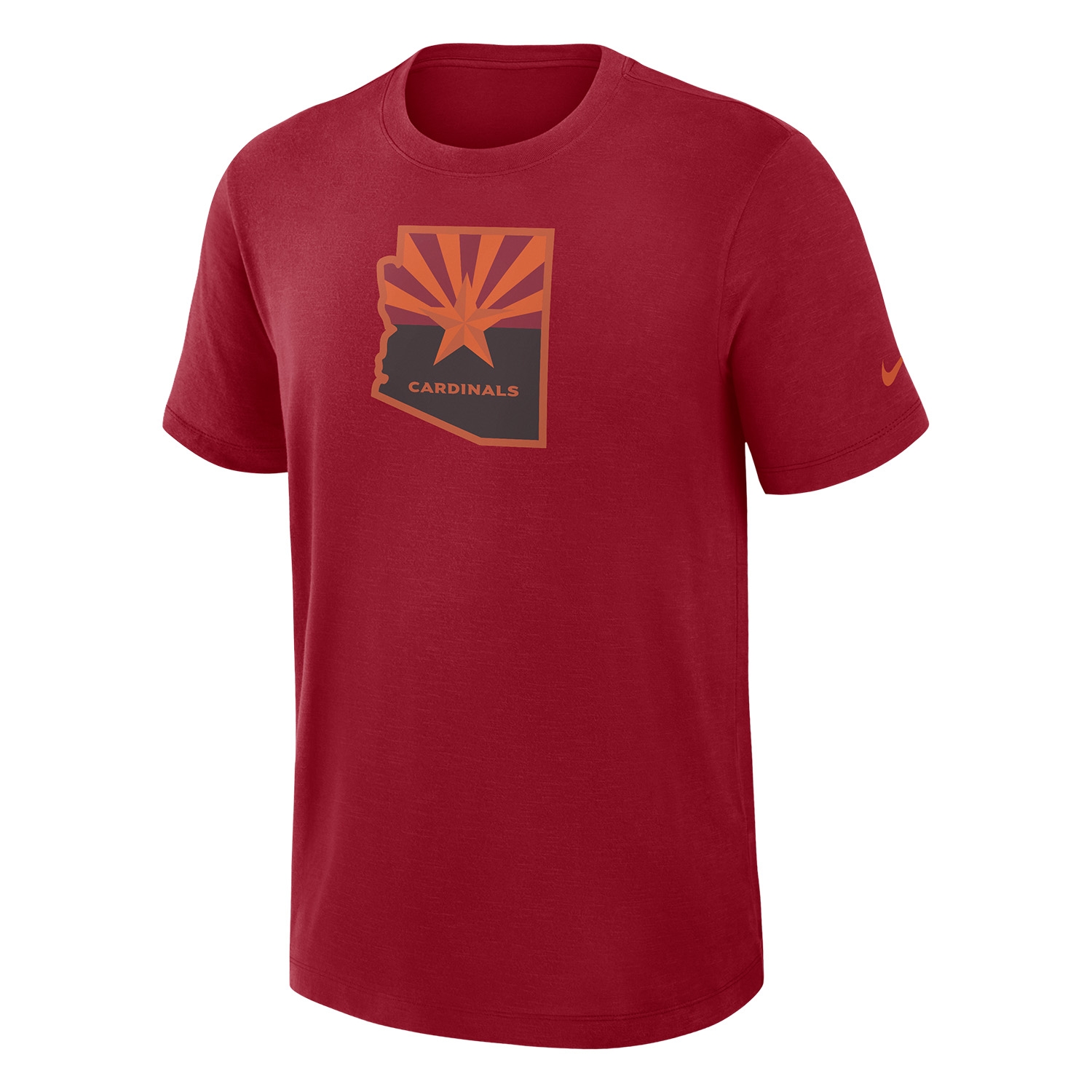 Arizona Cardinals 2025 Rivalries Dri-FIT Slub NFL T-Shirt Rot