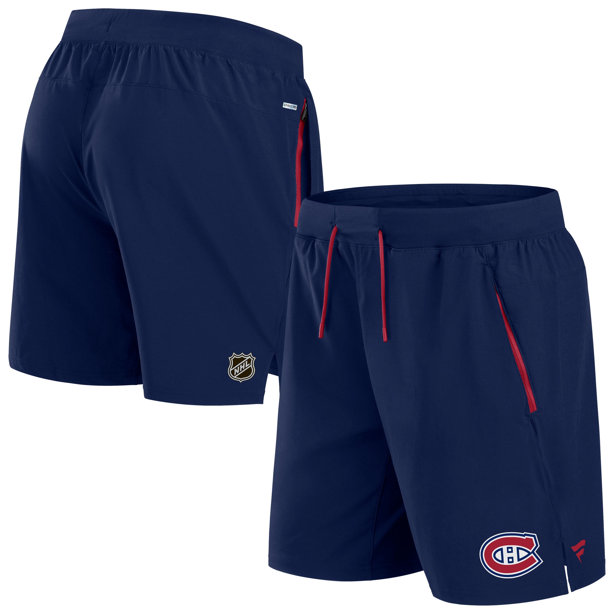 Montreal Canadiens 2024/25 Authentic Pro Locker Room NHL Shorts Navy