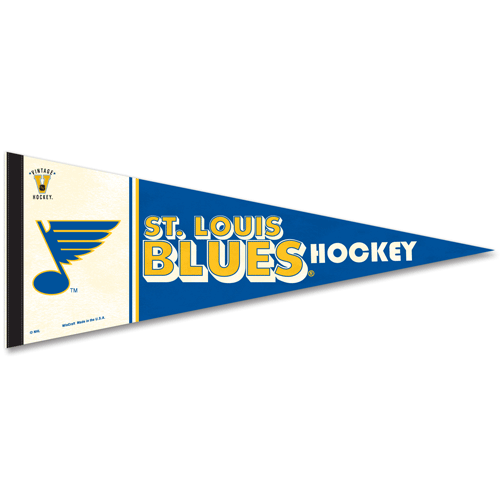 St. Louis Blues Vintage Premium NHL Pennant