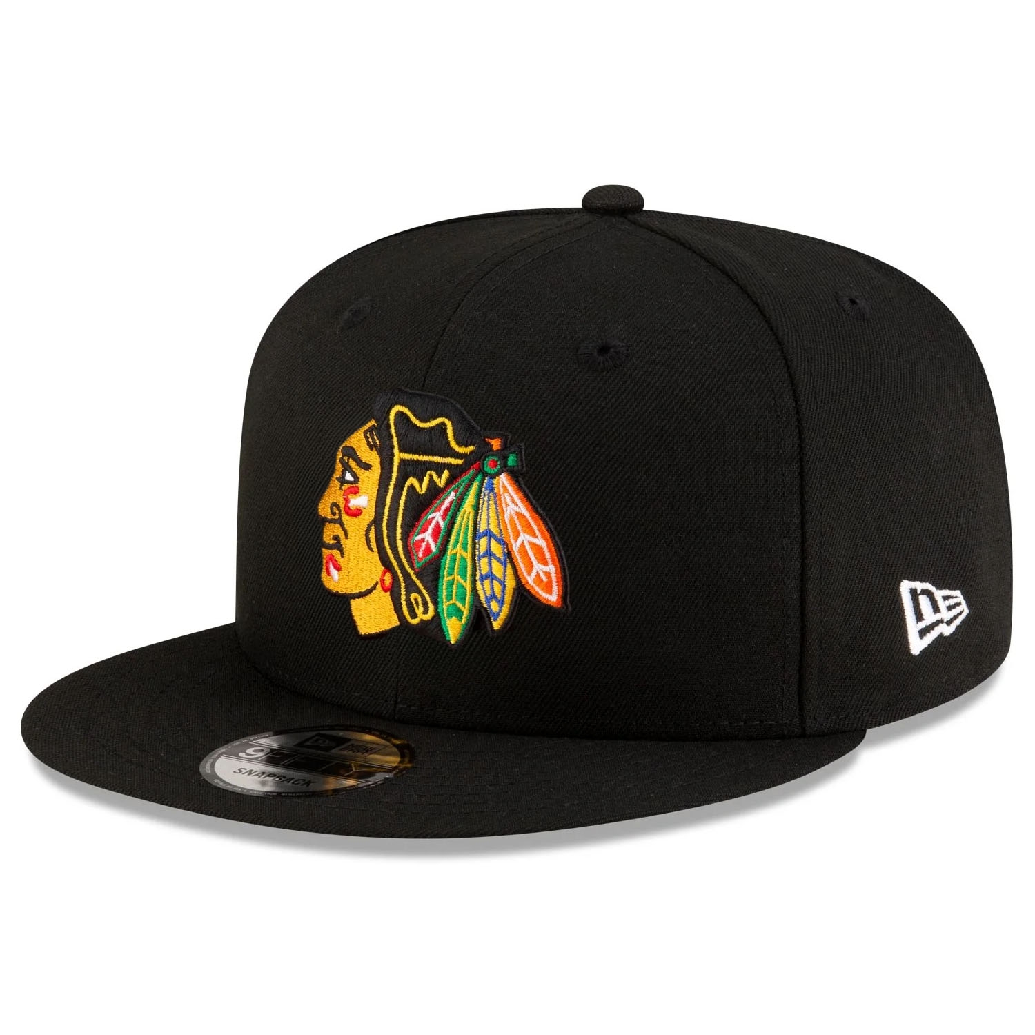 Chicago Blackhawks New Era 9FIFTY Snapback NHL Cap Schwarz