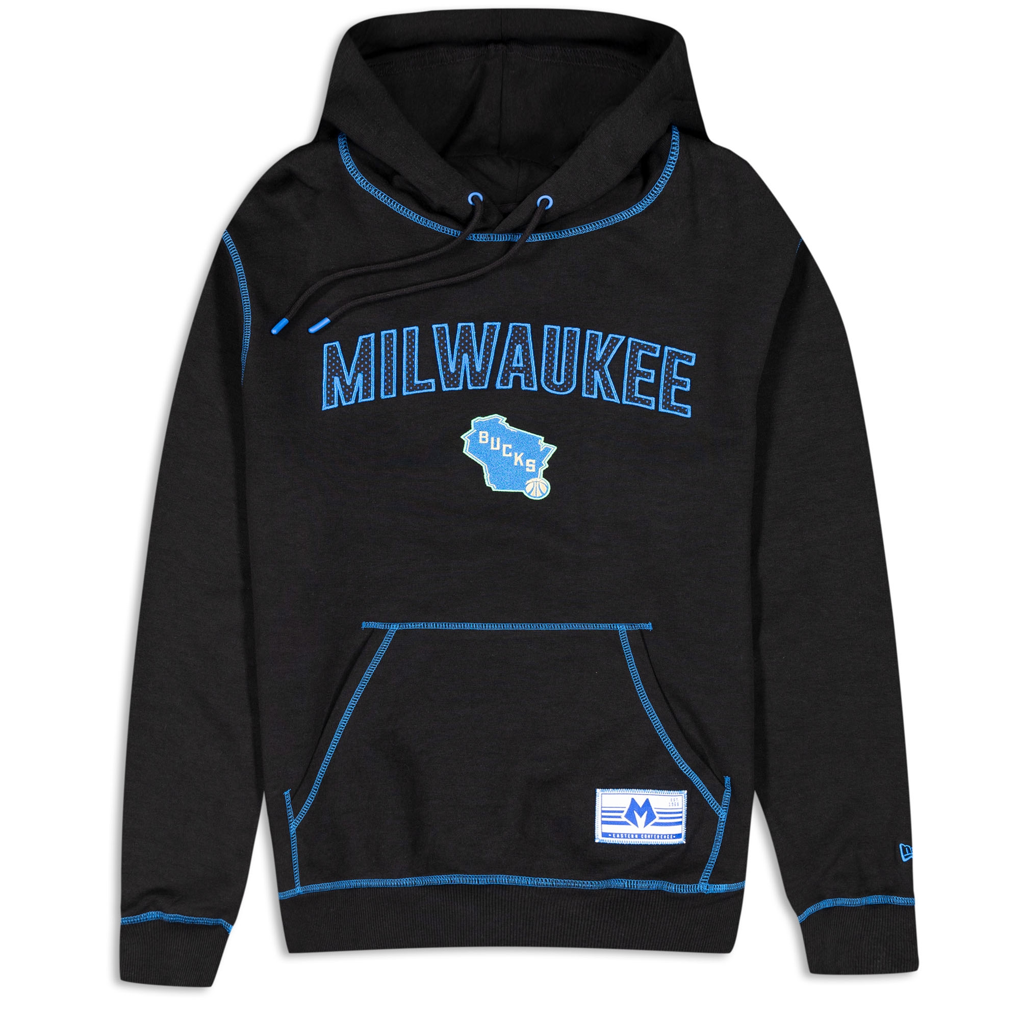 Milwaukee Bucks 2023 City Edition New Era Oversized NBA Hoodie