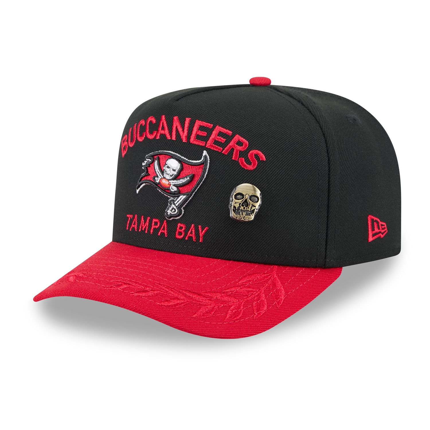 Tampa Bay Buccaneers 2025 NFL Draft New Era 59FIFTY A-Frame Fitted Cap Black