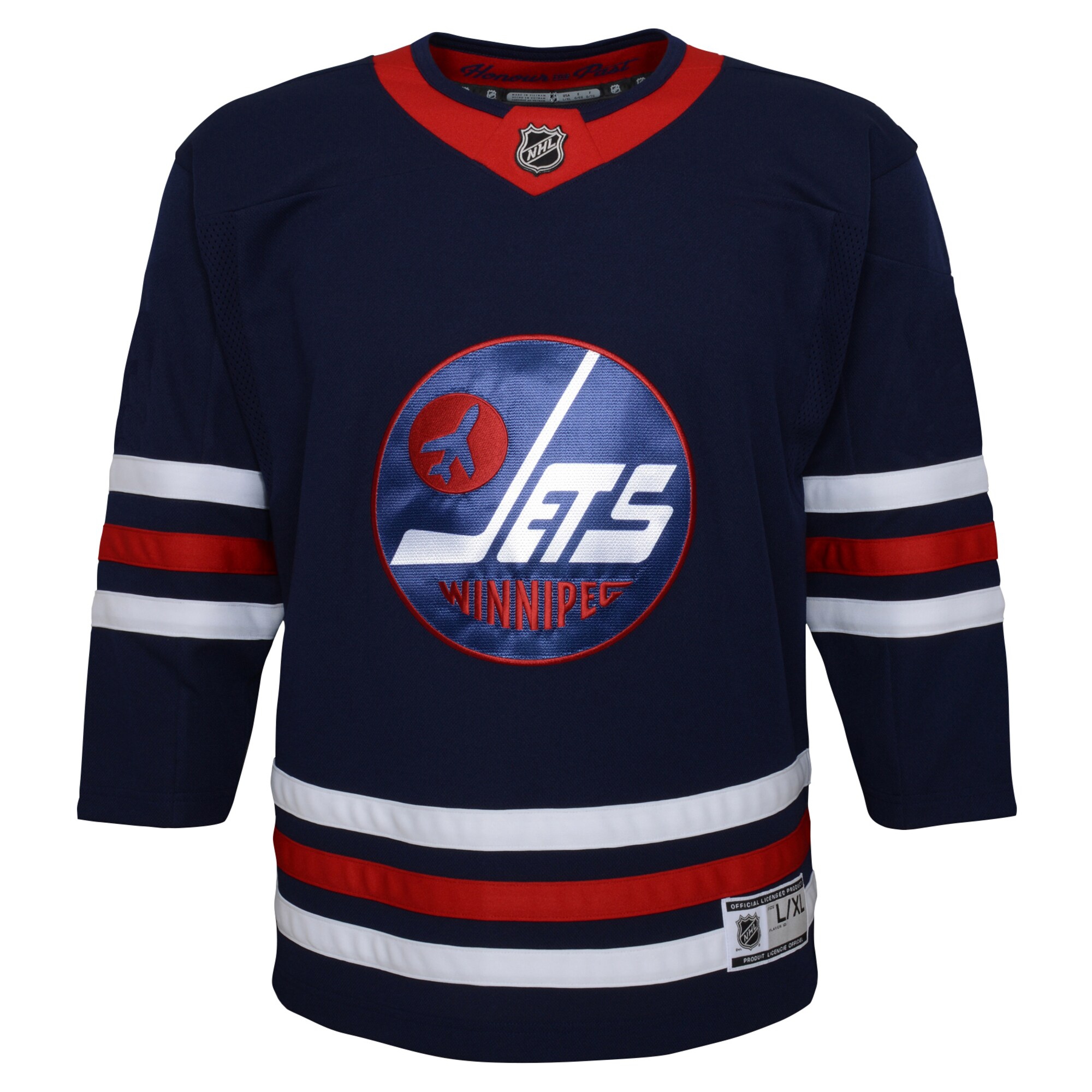 Winnipeg Jets Premier Youth NHL Jersey Alternate Navy (KIDS)