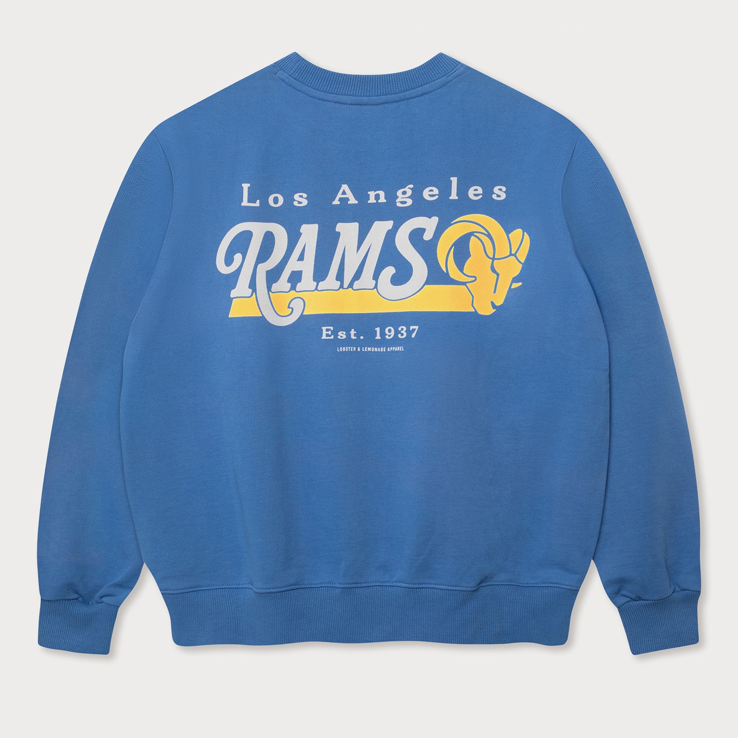Los Angeles Rams L&L '96 Classics NFL Crew Sweater Blau