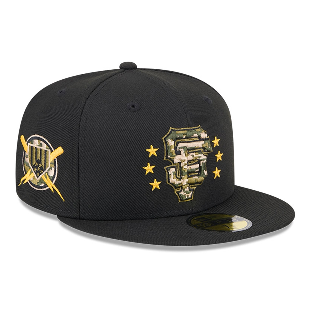 San Francisco Giants 2024 MLB Authentic Armed Forces New Era 59FIFTY Fitted Cap