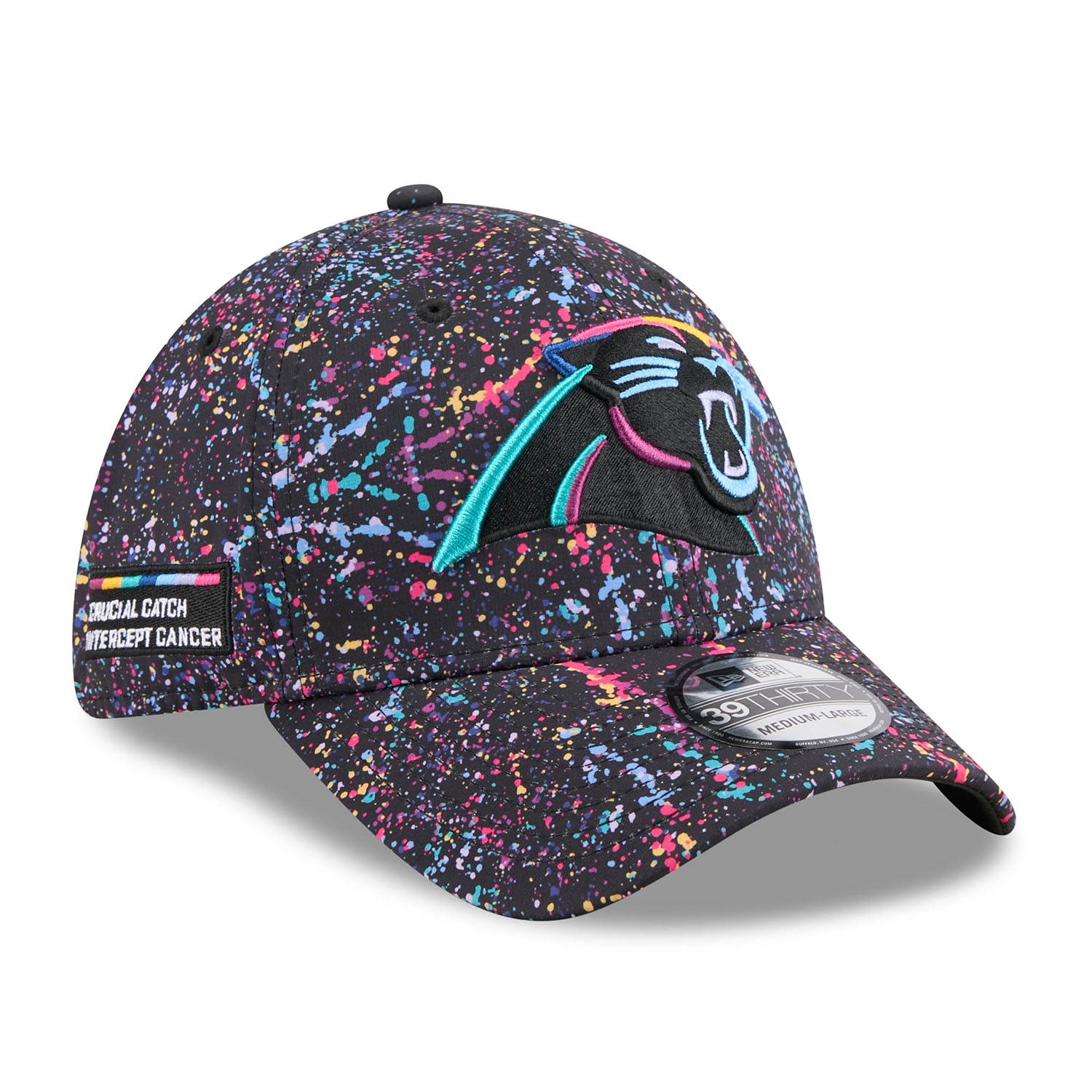 Carolina Panthers 2025 NFL Crucial Catch 39THIRTY Flex Cap