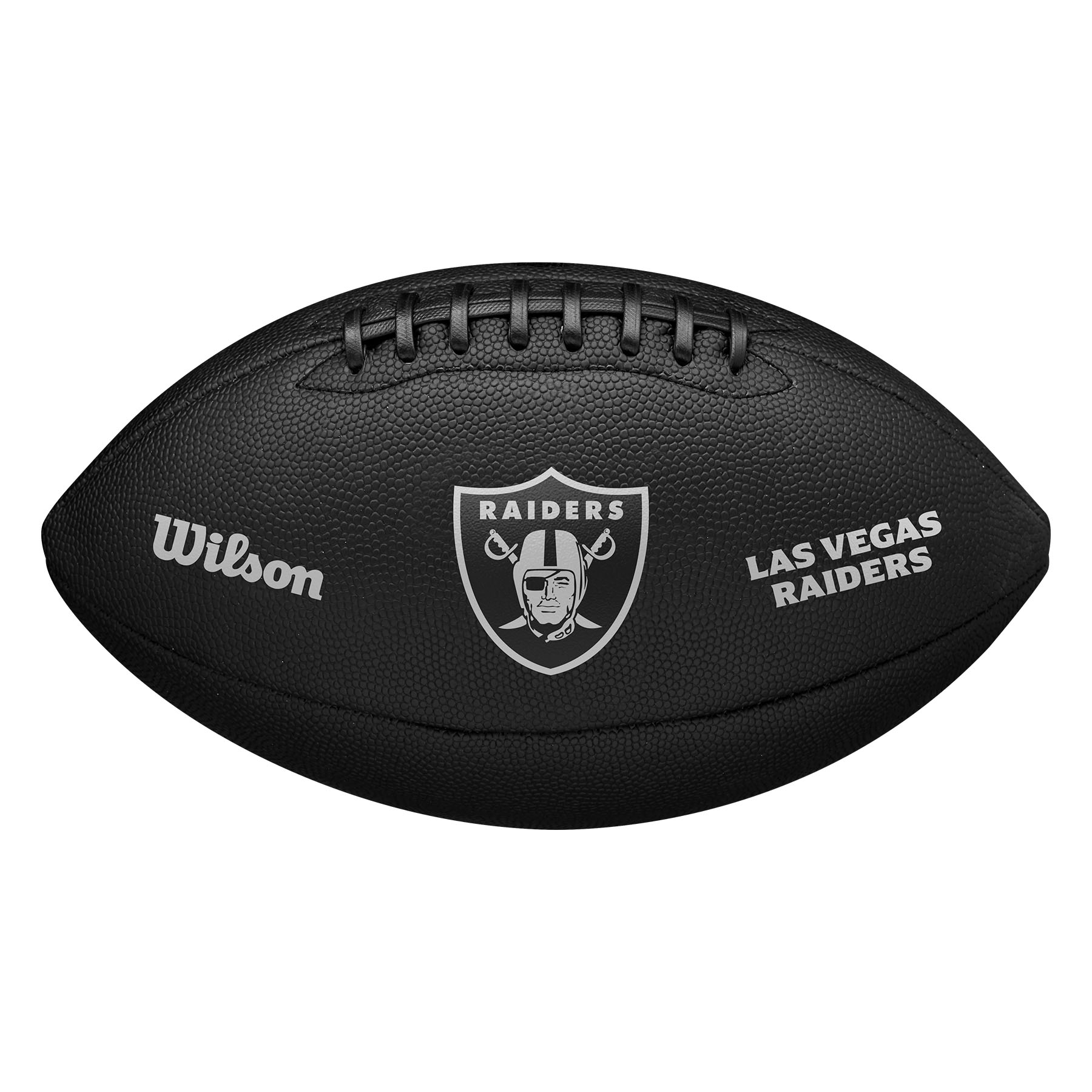Las Vegas Raiders Wilson Metallic Premiere Full Size NFL Football
